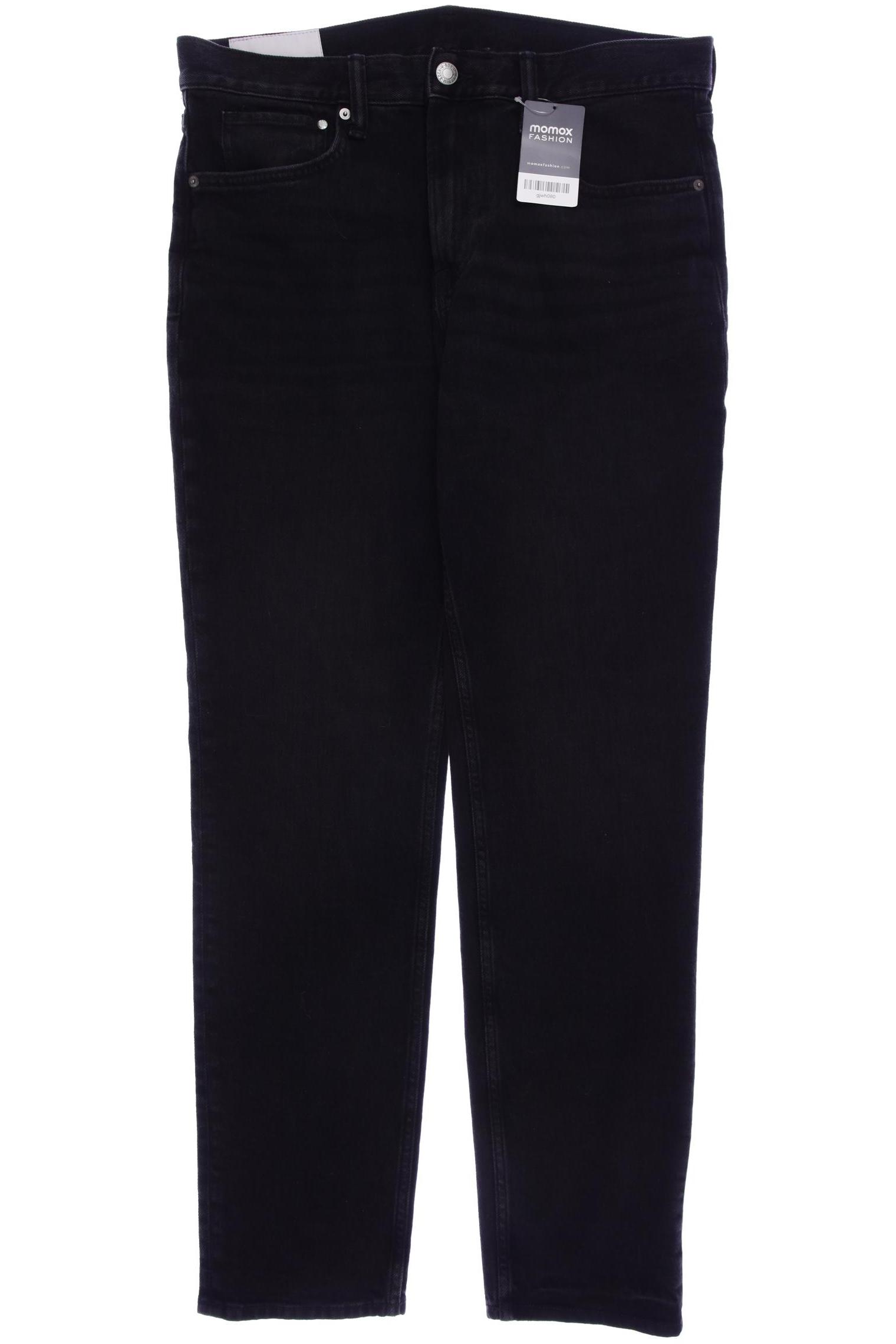 

H&M Herren Jeans, schwarz
