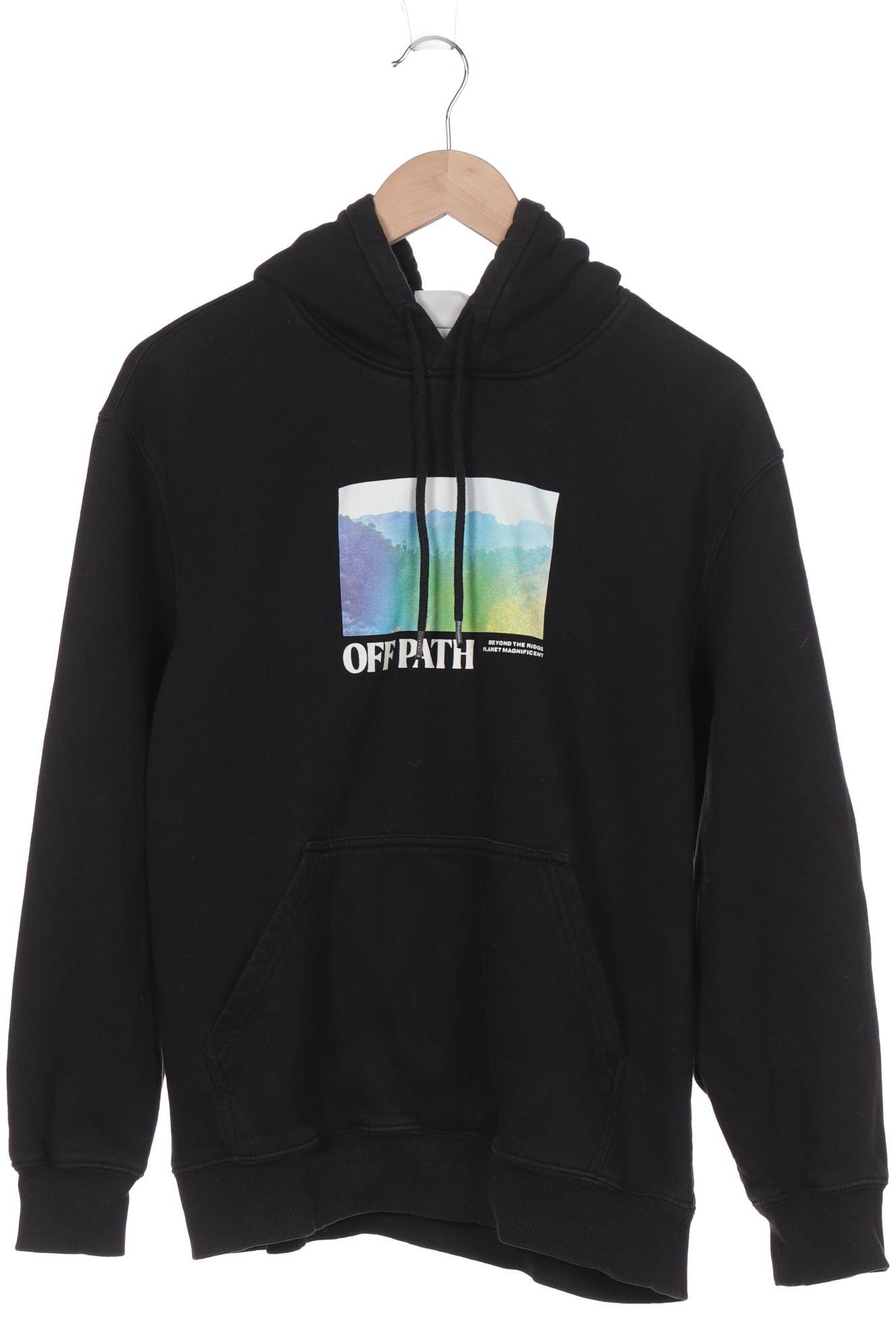 

H&M Herren Kapuzenpullover, schwarz