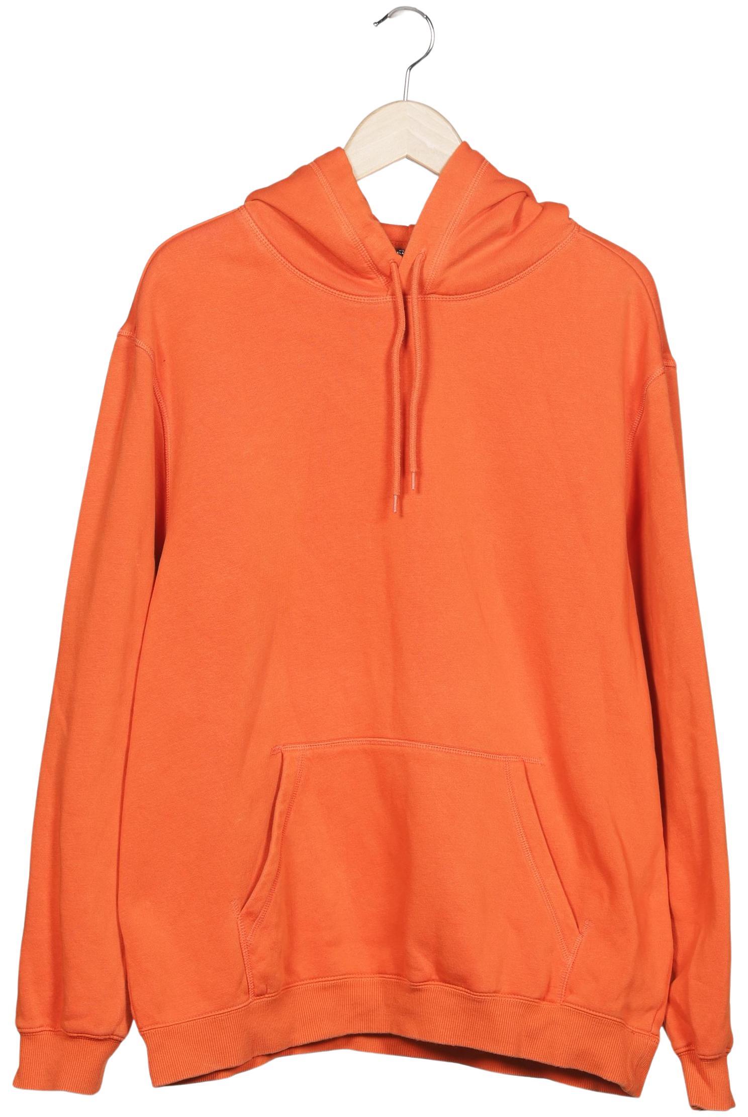 

H&M Herren Kapuzenpullover, orange, Gr. 52