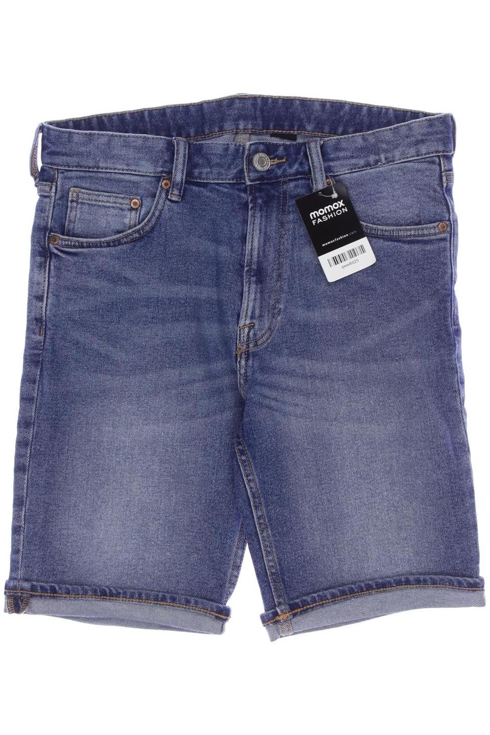 

H&M Herren Shorts, blau, Gr. 31