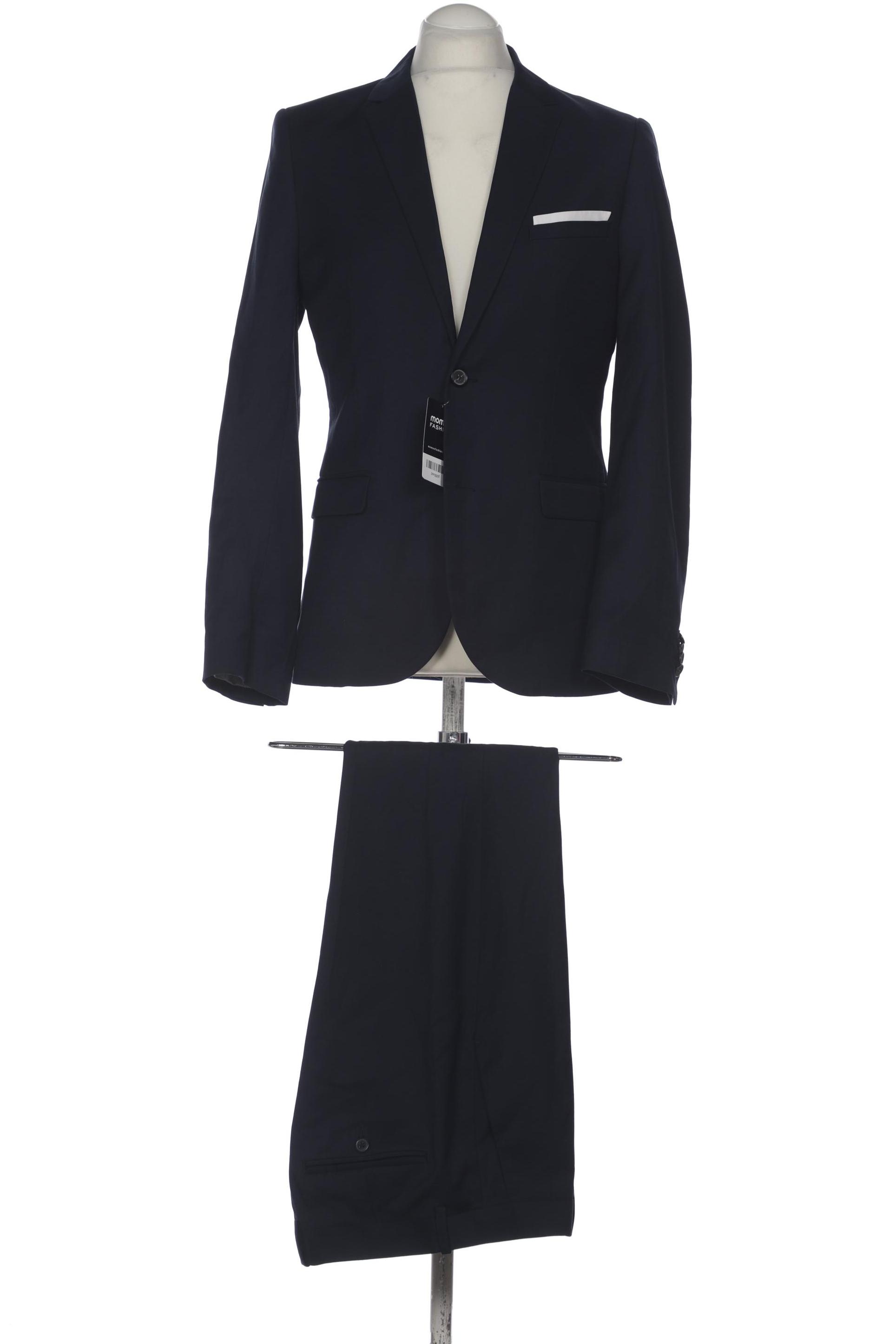 

H&M Herren Anzug, marineblau, Gr. 48