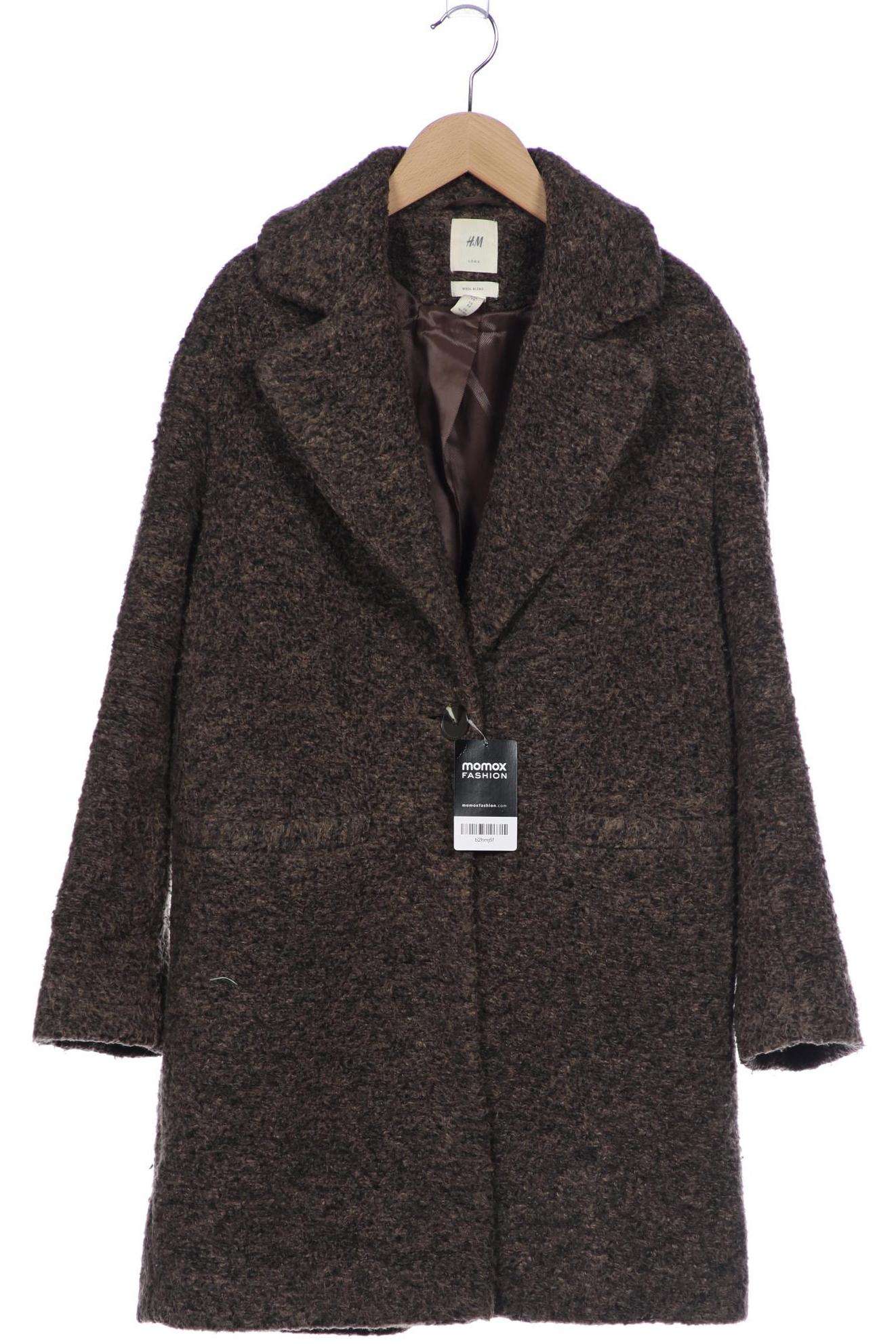 

H&M Herren Mantel, braun, Gr. 44