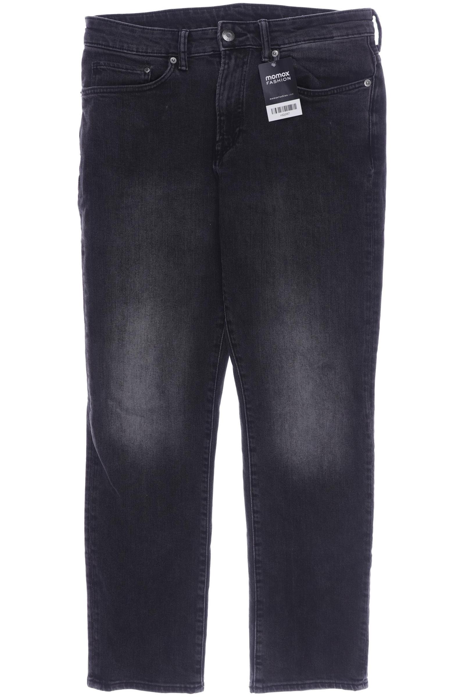 

H&M Herren Jeans, schwarz