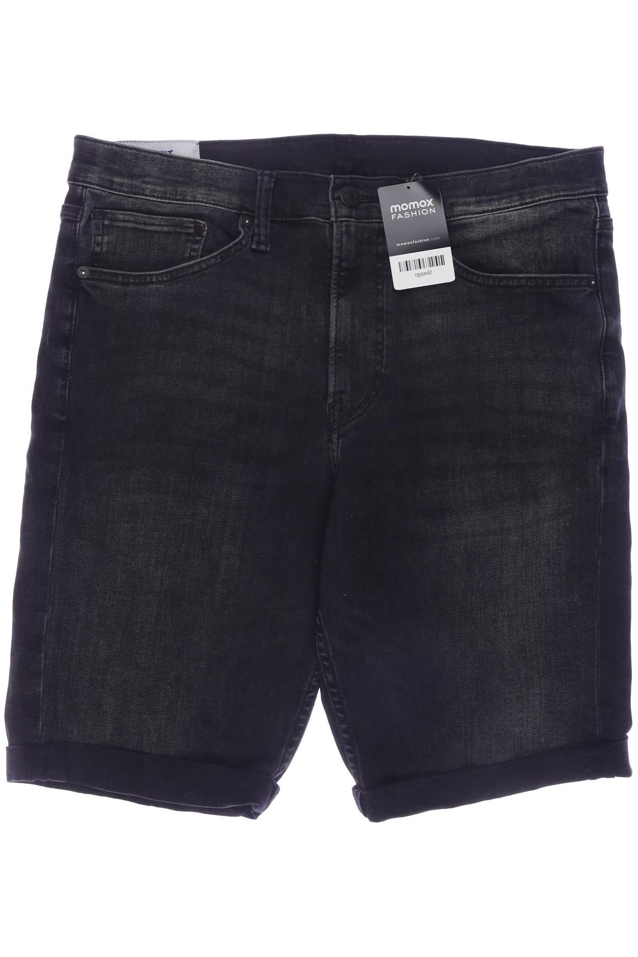 

H&M Herren Shorts, grau, Gr. 34