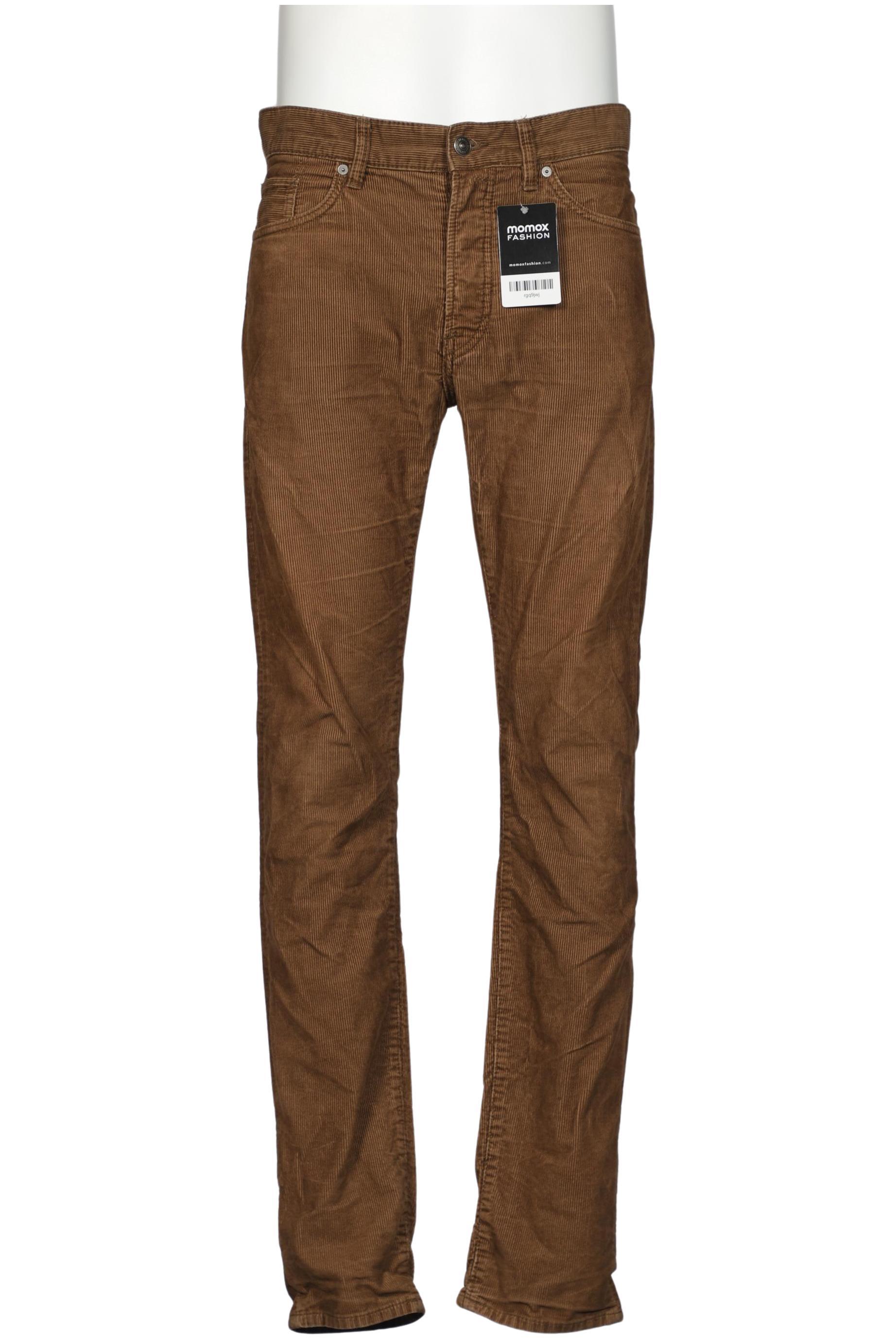 

H&M Herren Stoffhose, braun, Gr. 32