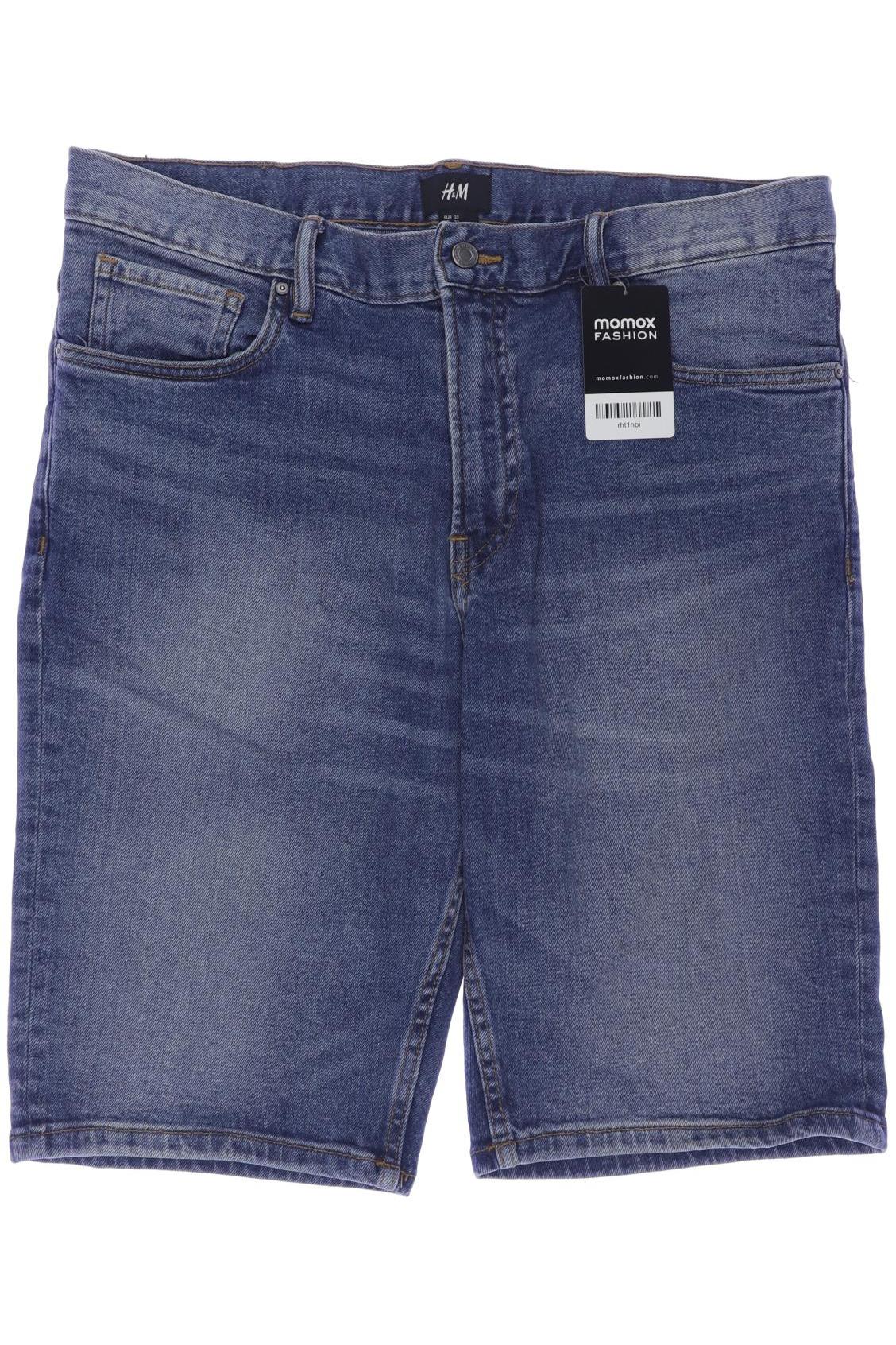

H&M Herren Shorts, blau, Gr. 33