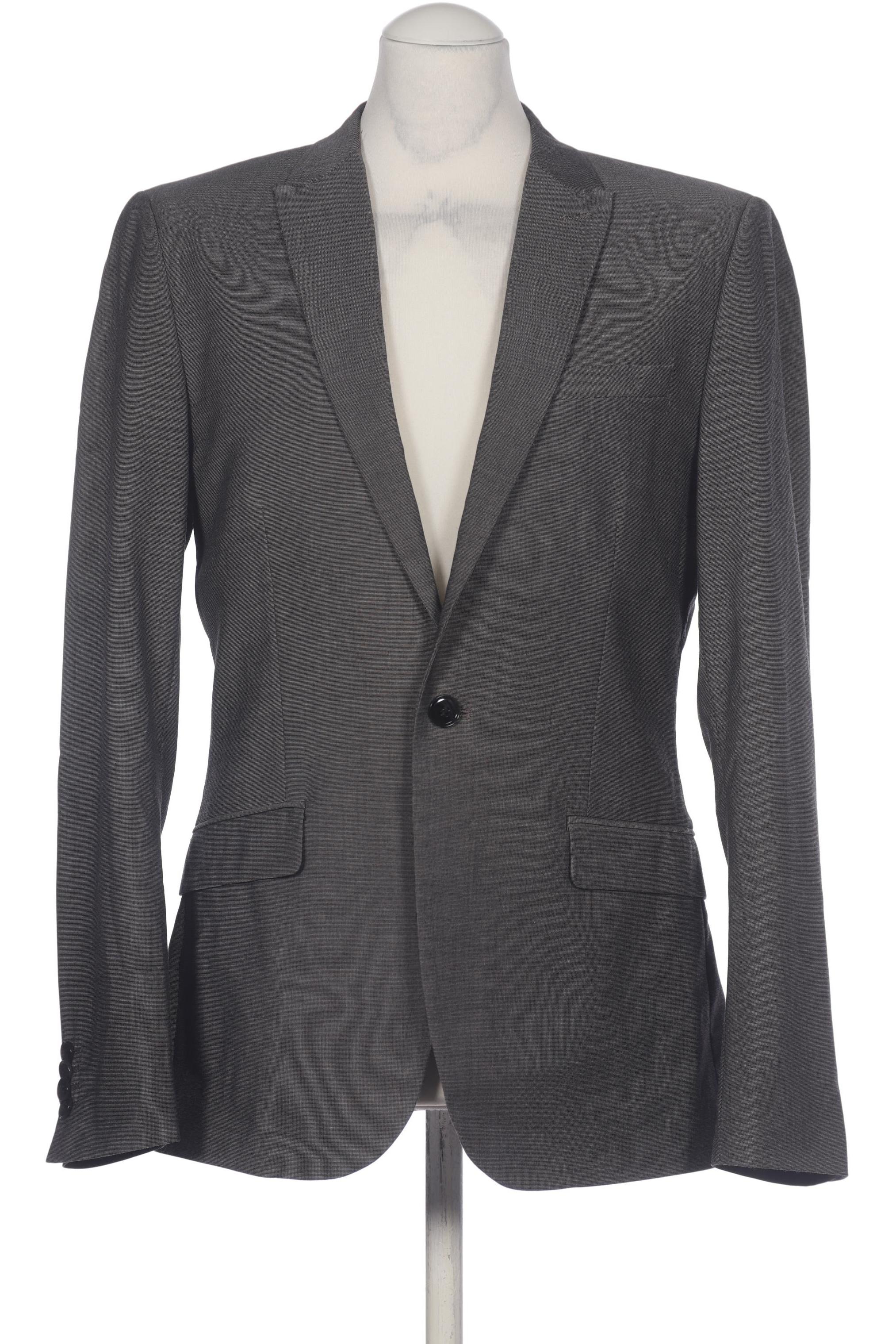 

H&M Herren Sakko, grau, Gr. 50