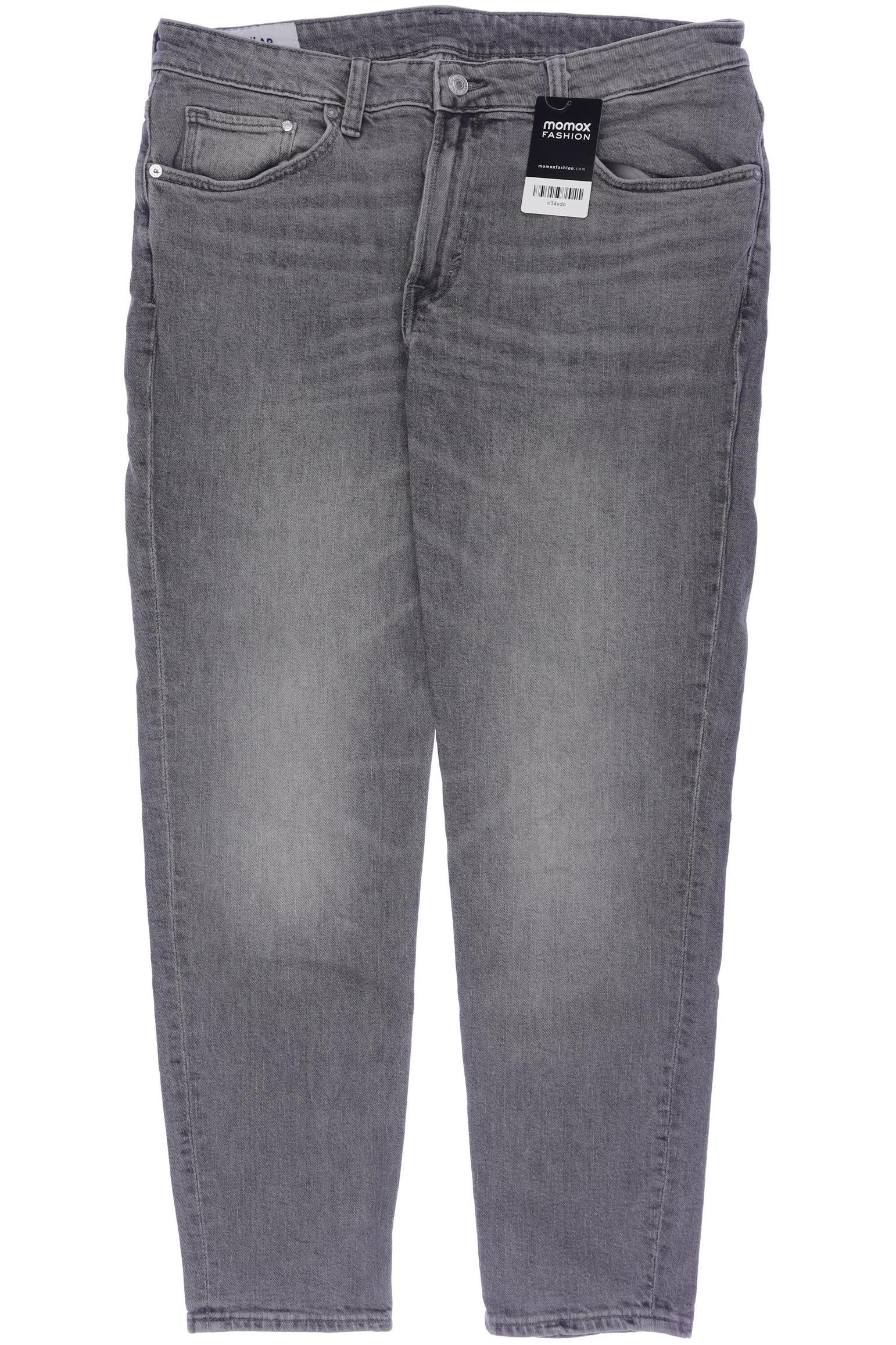 

H&M Herren Jeans, grau, Gr. 34