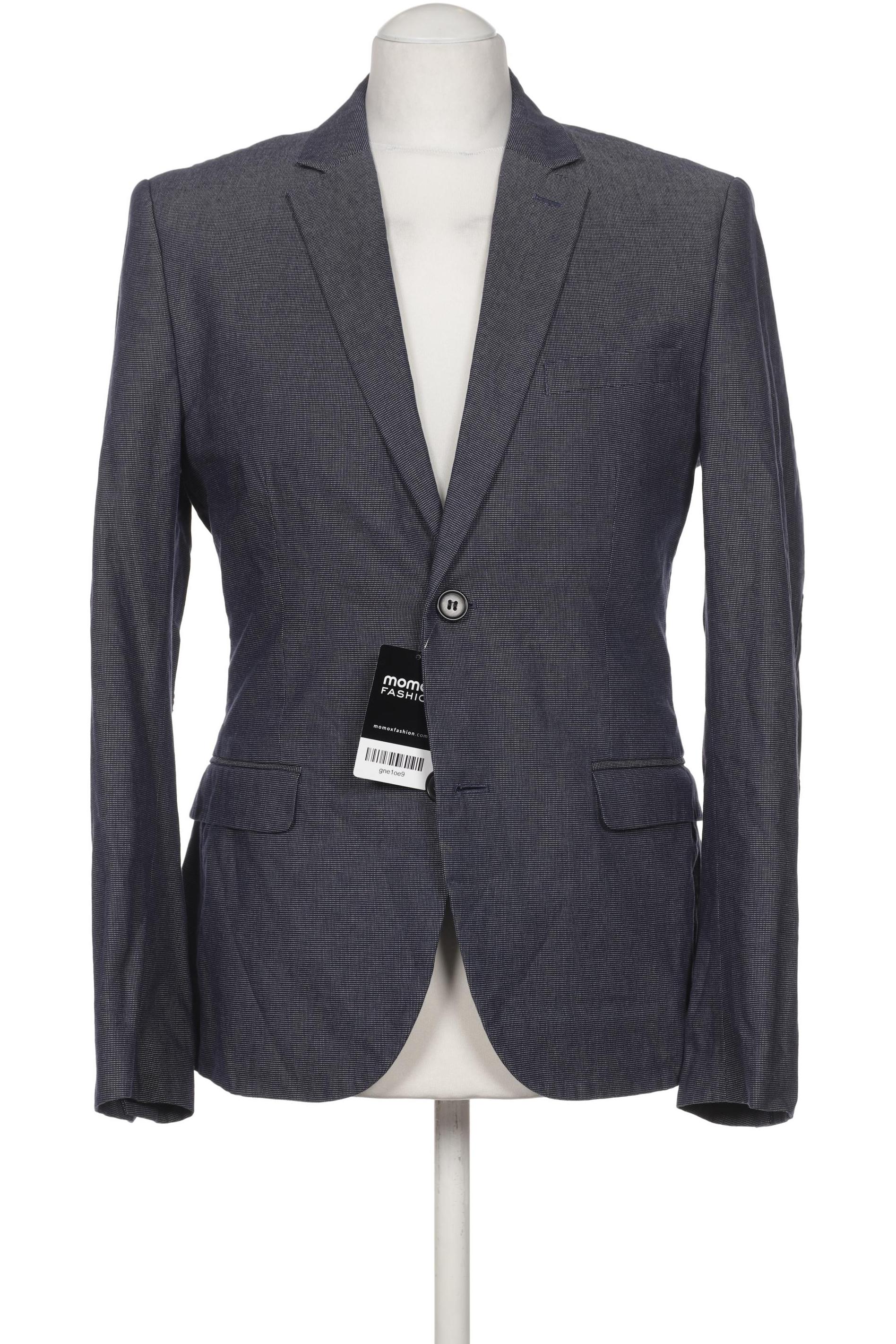 

H&M Herren Sakko, blau, Gr. 48