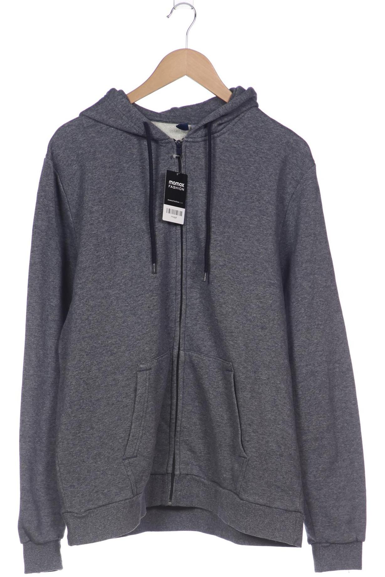 

H&M Herren Kapuzenpullover, blau, Gr. 54