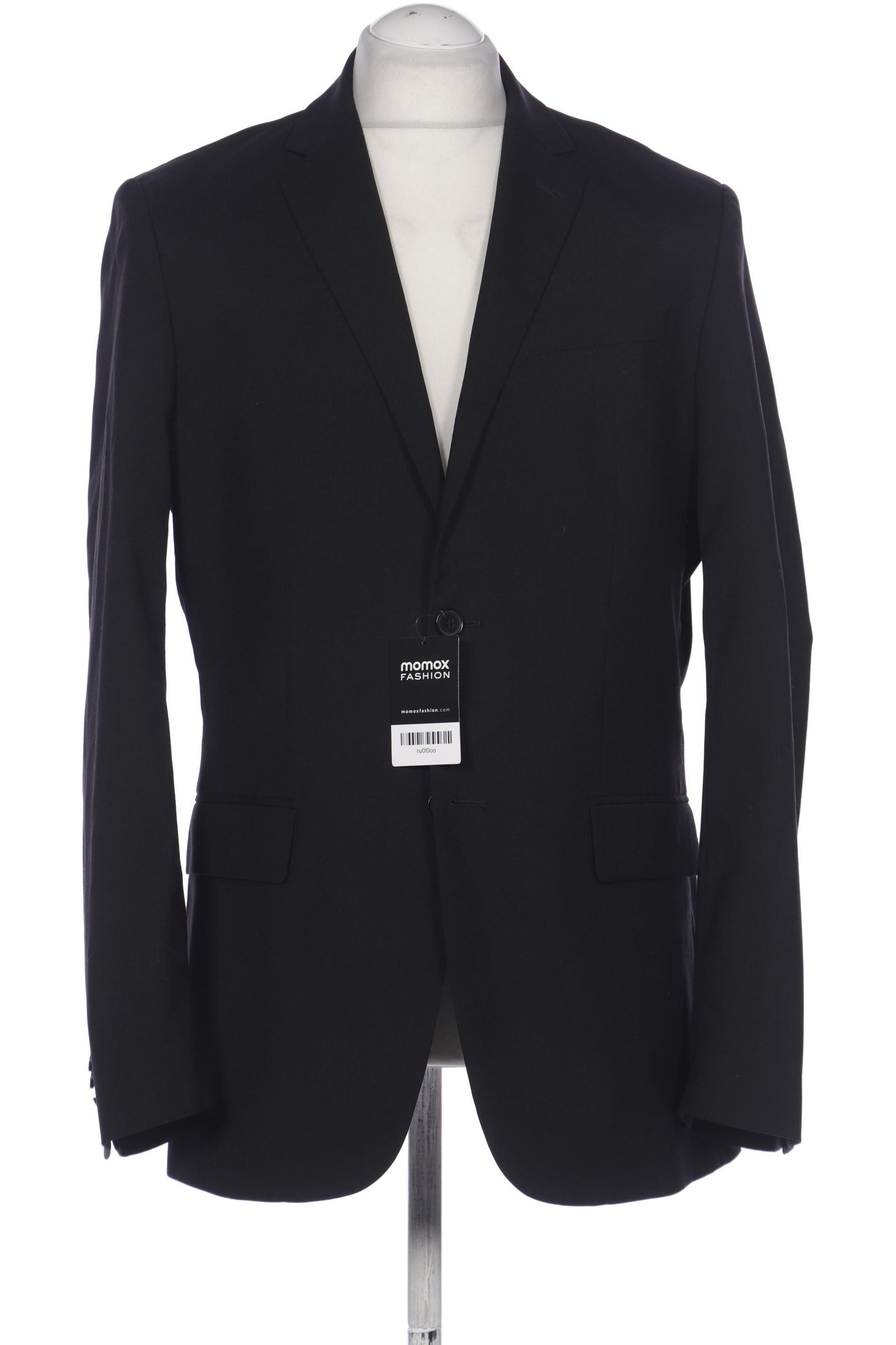 

H&M Herren Sakko, schwarz, Gr. 54