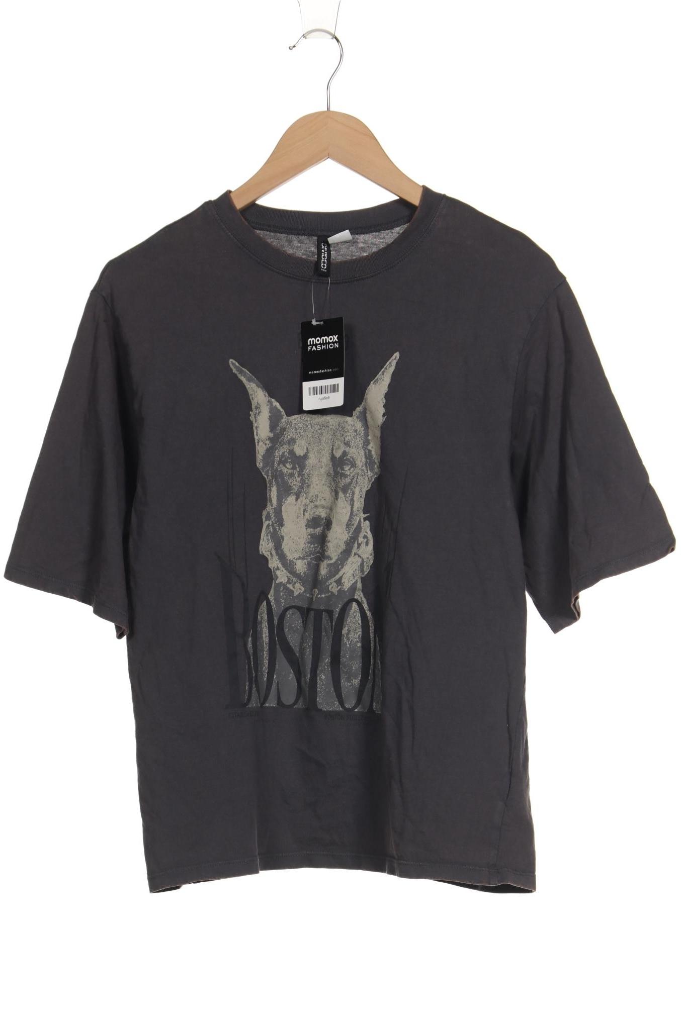 

H&M Herren T-Shirt, grau, Gr. 46
