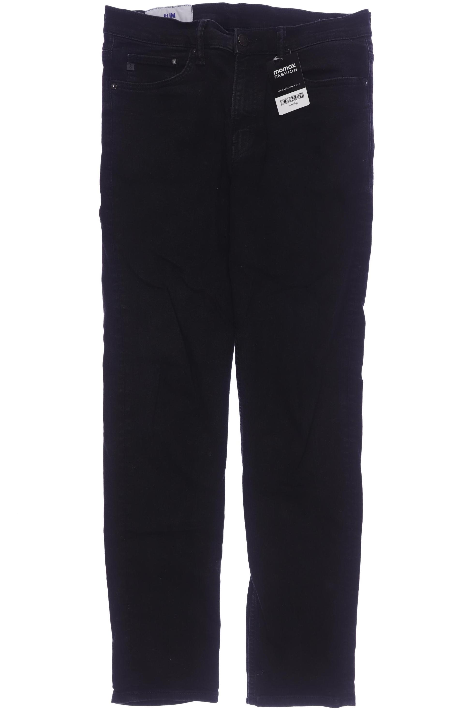 

H&M Herren Jeans, schwarz, Gr. 33