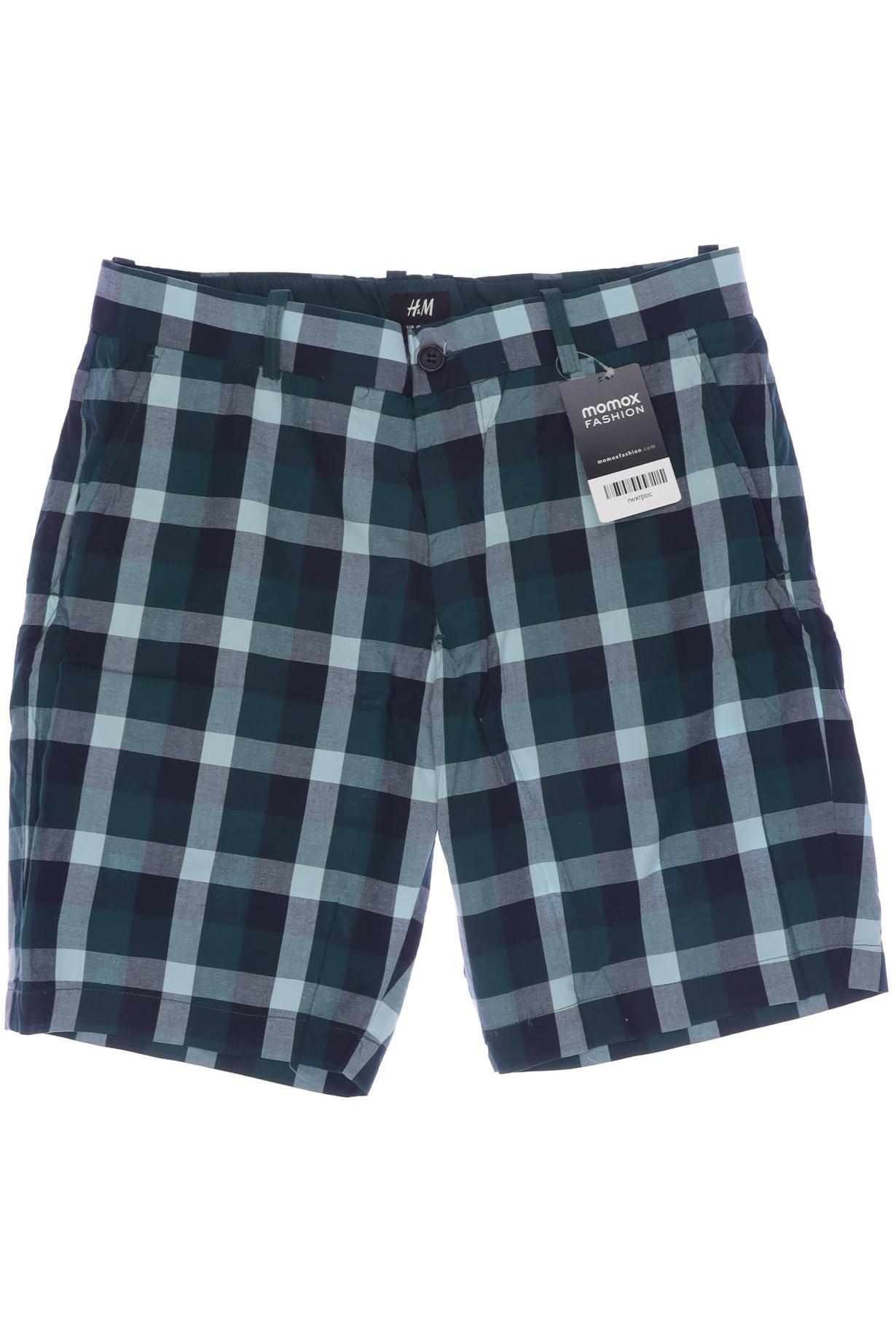 

H&M Herren Shorts, grün, Gr. 48