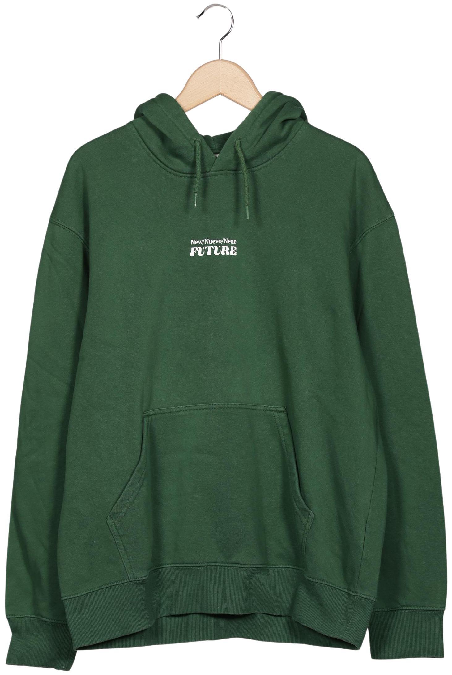 

H&M Herren Kapuzenpullover, grün, Gr. 52