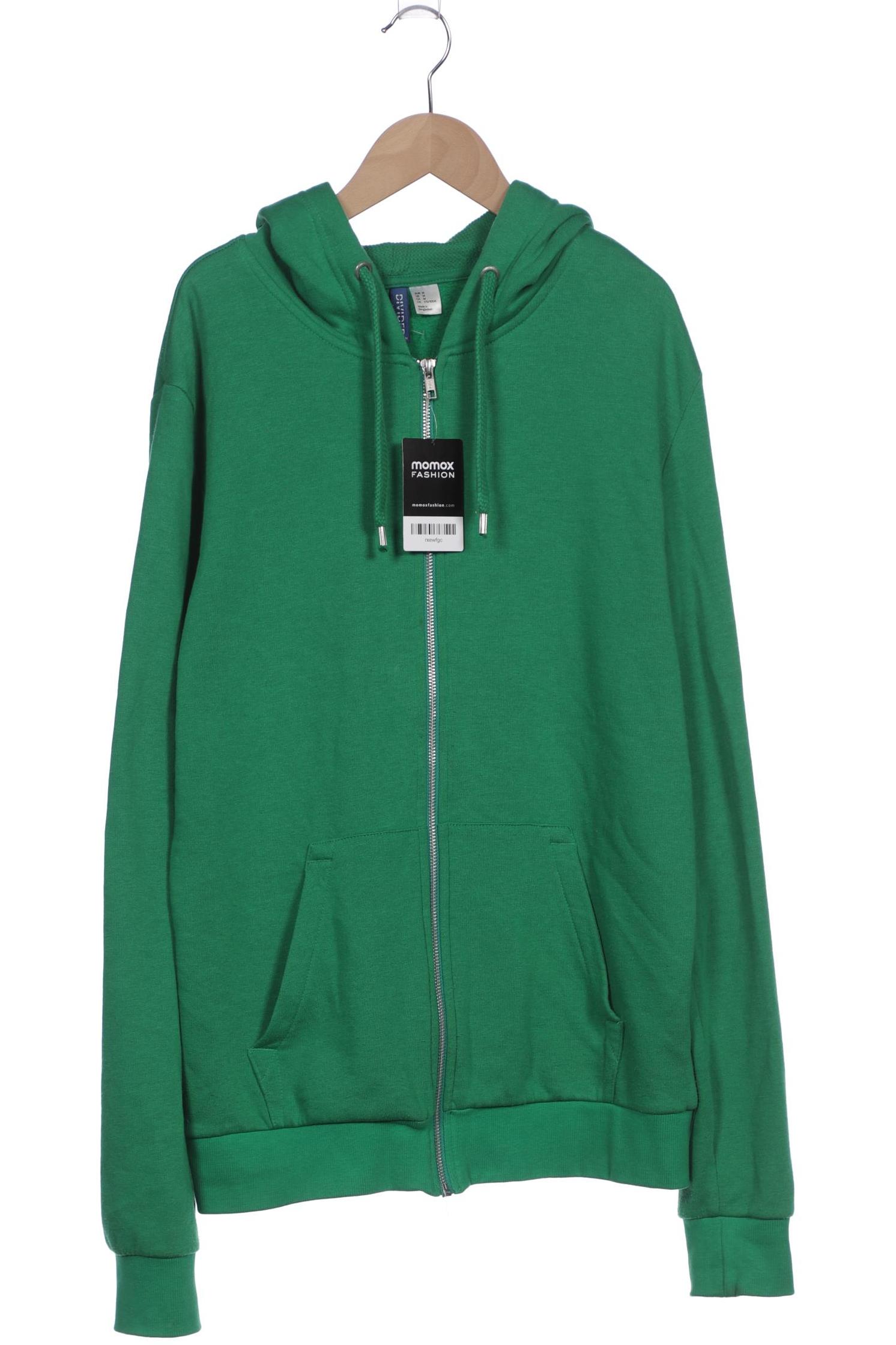 

H&M Herren Kapuzenpullover, grün, Gr. 48