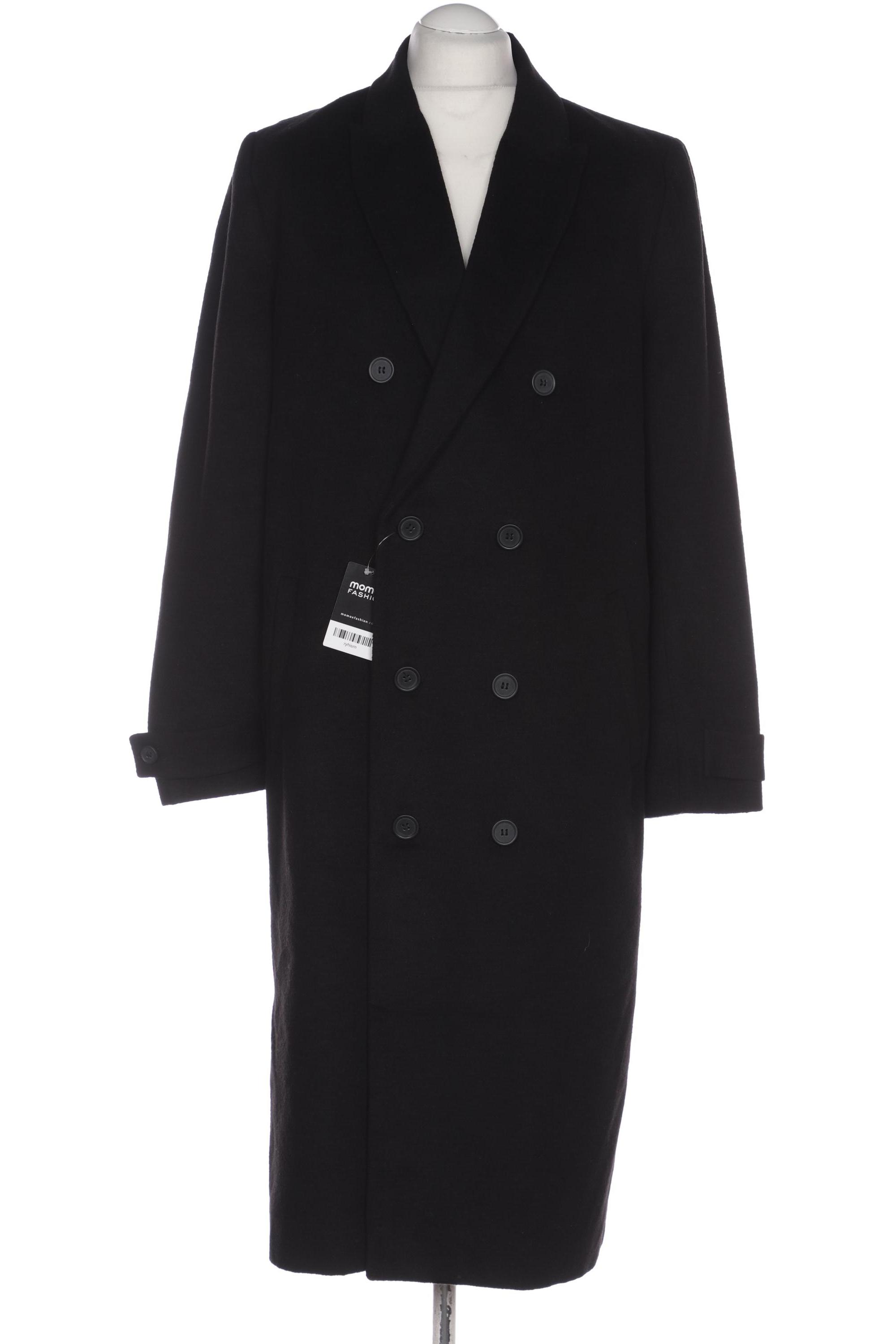 

H&M Herren Mantel, schwarz, Gr. 52