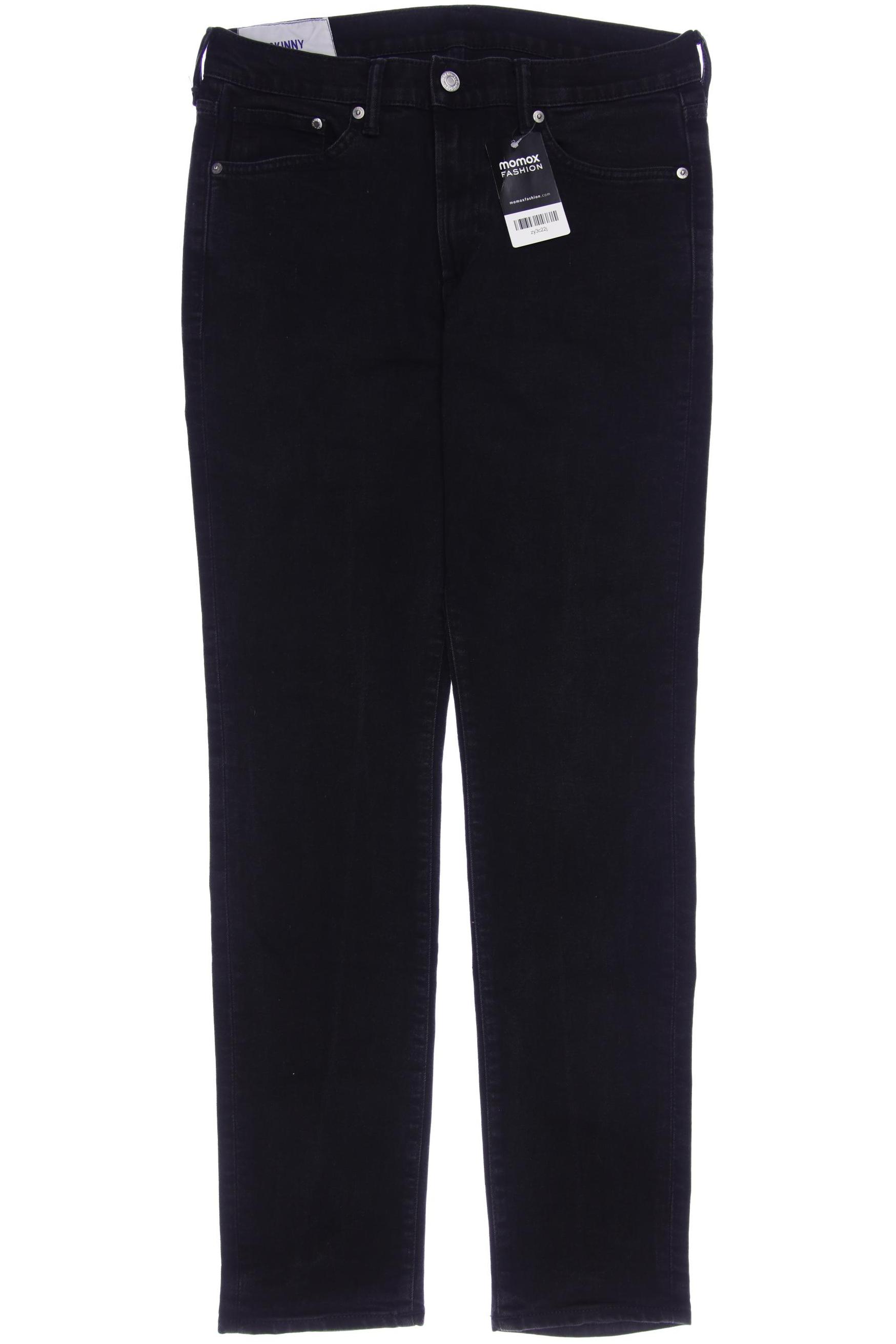 

H&M Herren Jeans, schwarz, Gr. 32