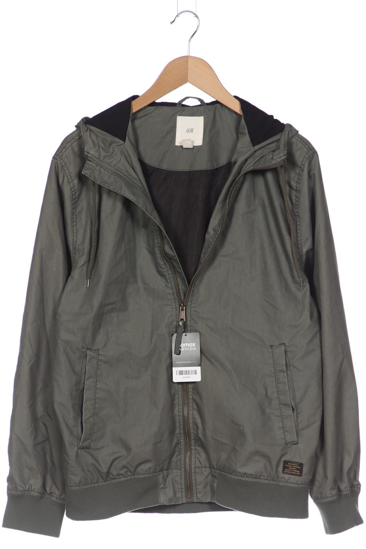 

H&M Herren Jacke, grün, Gr. 48