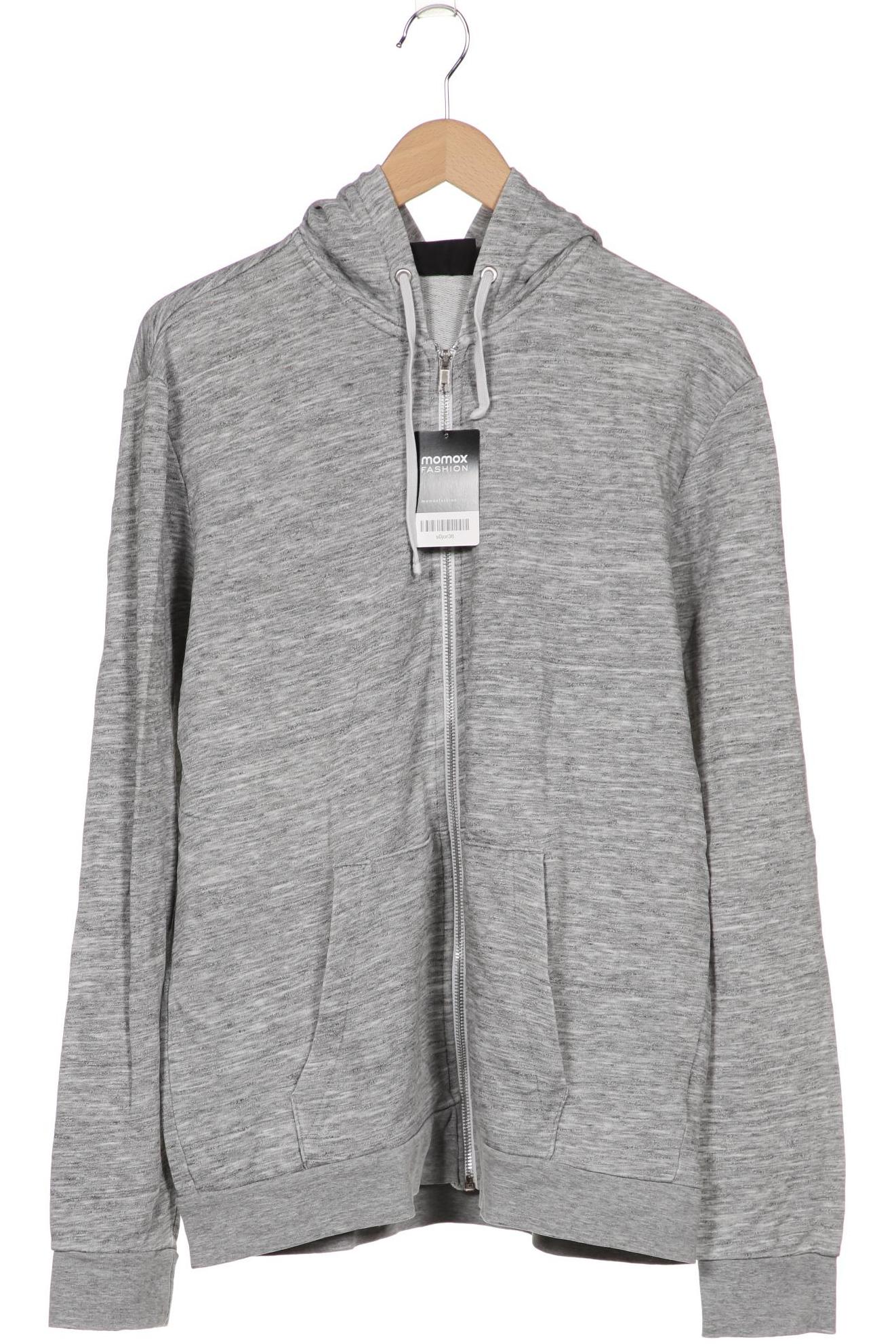 

H&M Herren Kapuzenpullover, grau