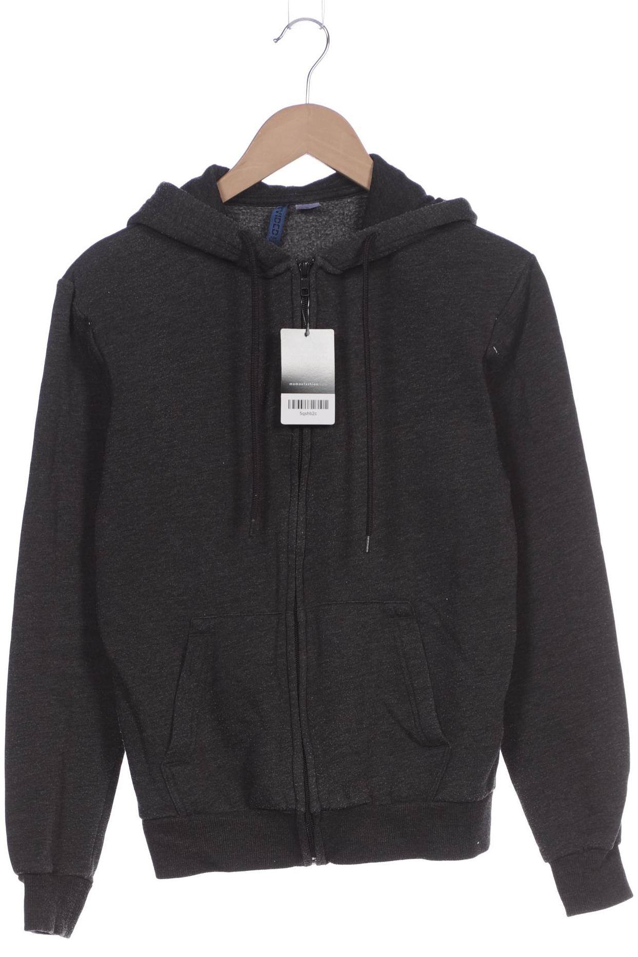 

H&M Herren Kapuzenpullover, grau, Gr. 44