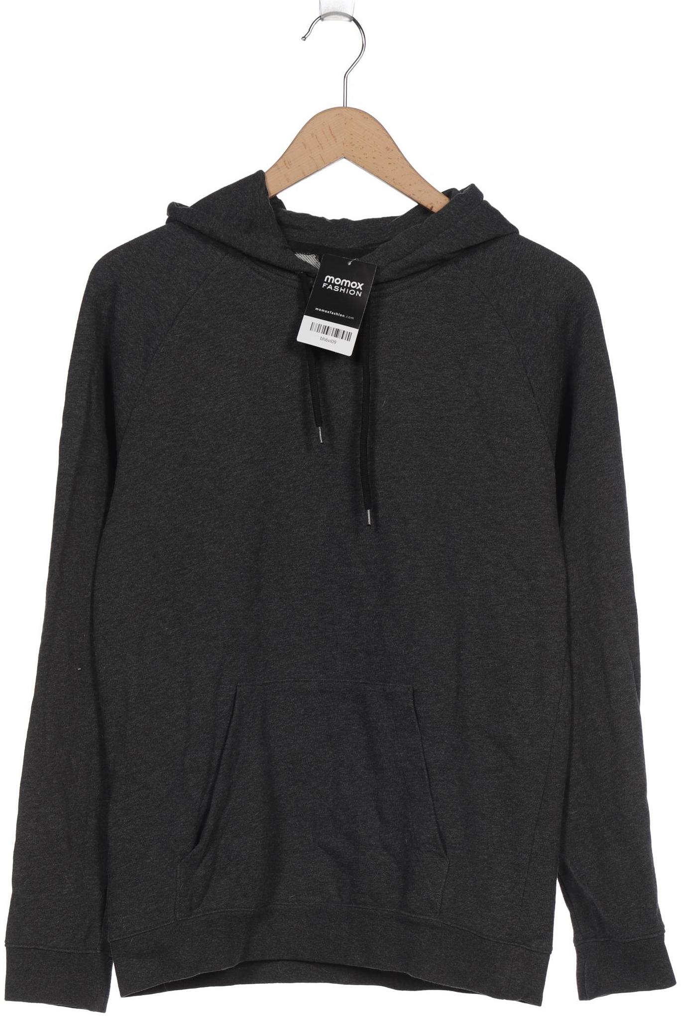 

H&M Herren Kapuzenpullover, grau, Gr. 46