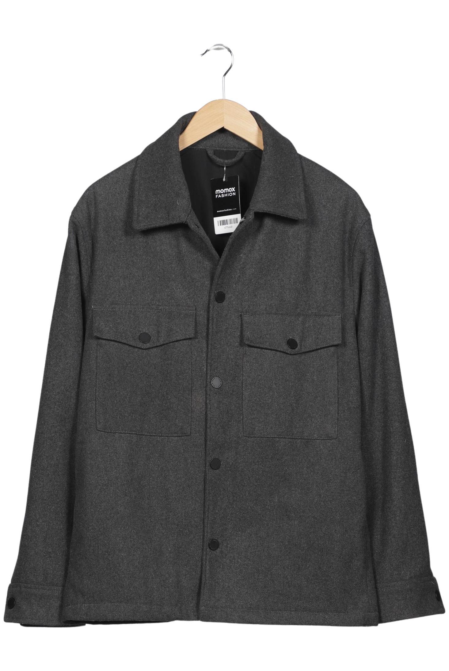 

H&M Herren Jacke, grau, Gr. 48