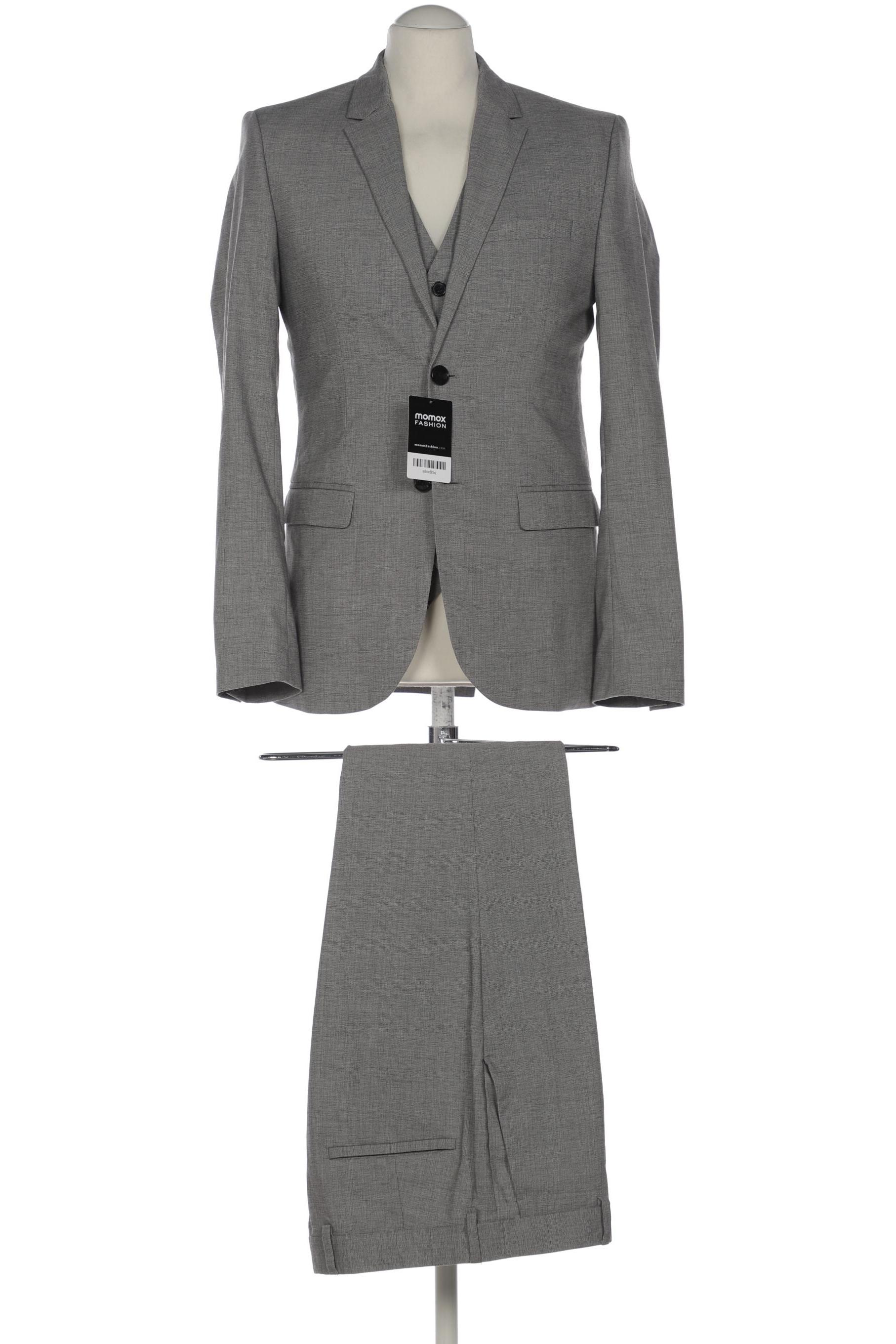 

H&M Herren Anzug, grau, Gr. 48