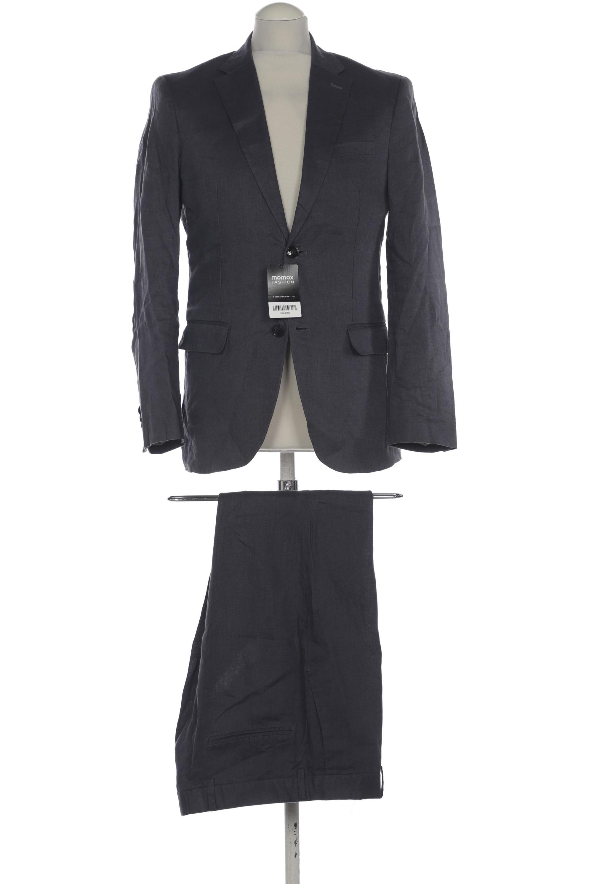 

H&M Herren Anzug, marineblau, Gr. 46