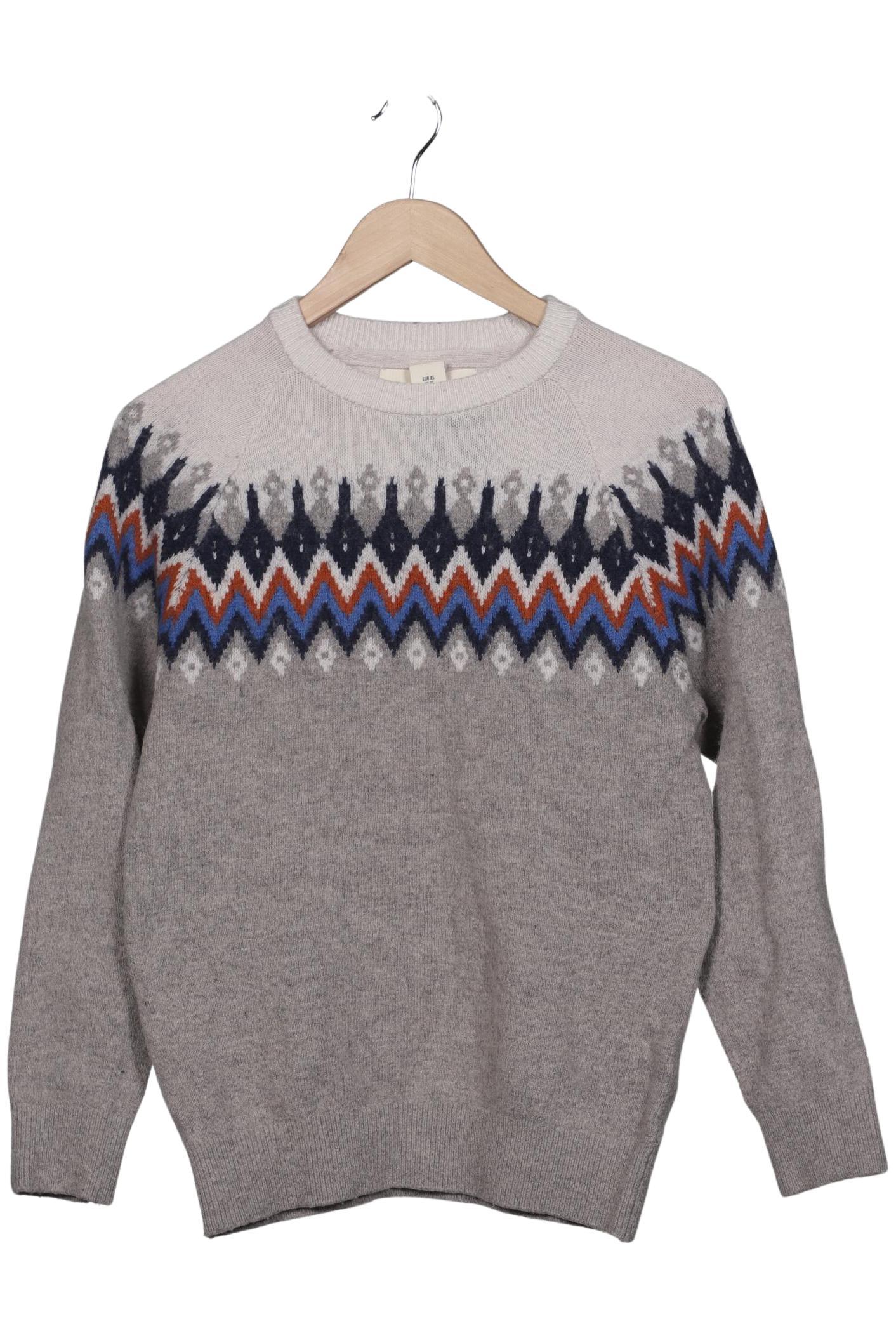 

H&M Herren Pullover, grau, Gr. 44