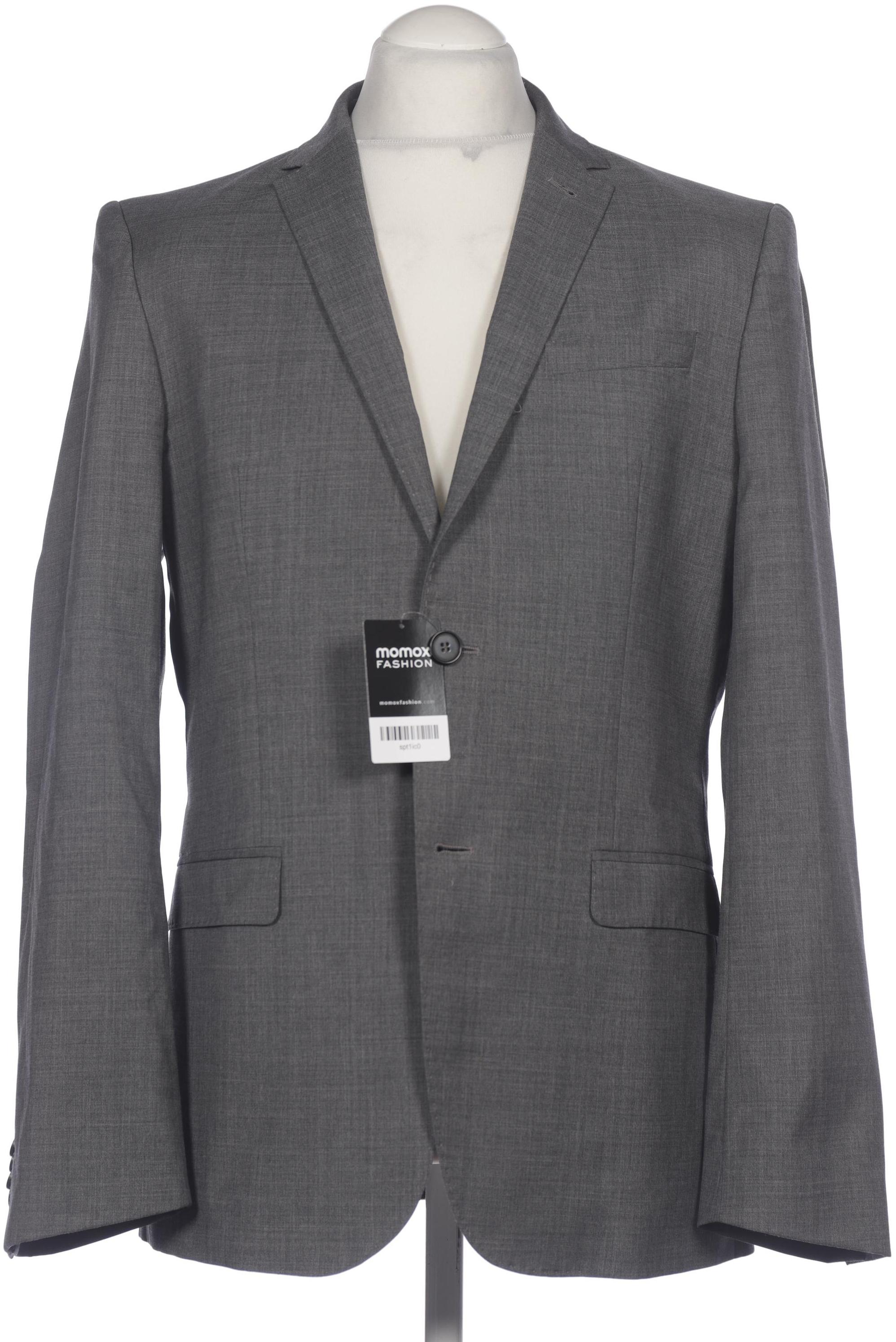

H&M Herren Sakko, grau, Gr. 52