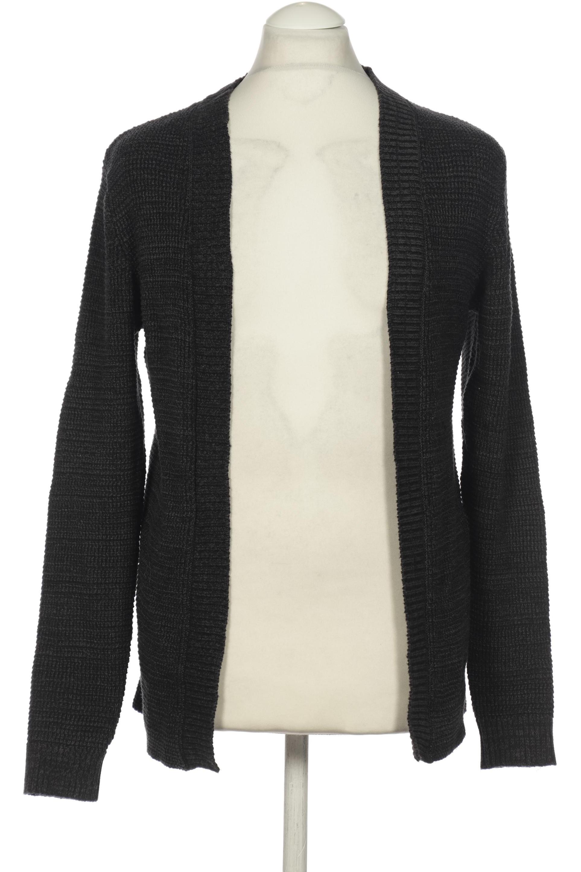 

H&M Herren Strickjacke, grau, Gr. 44