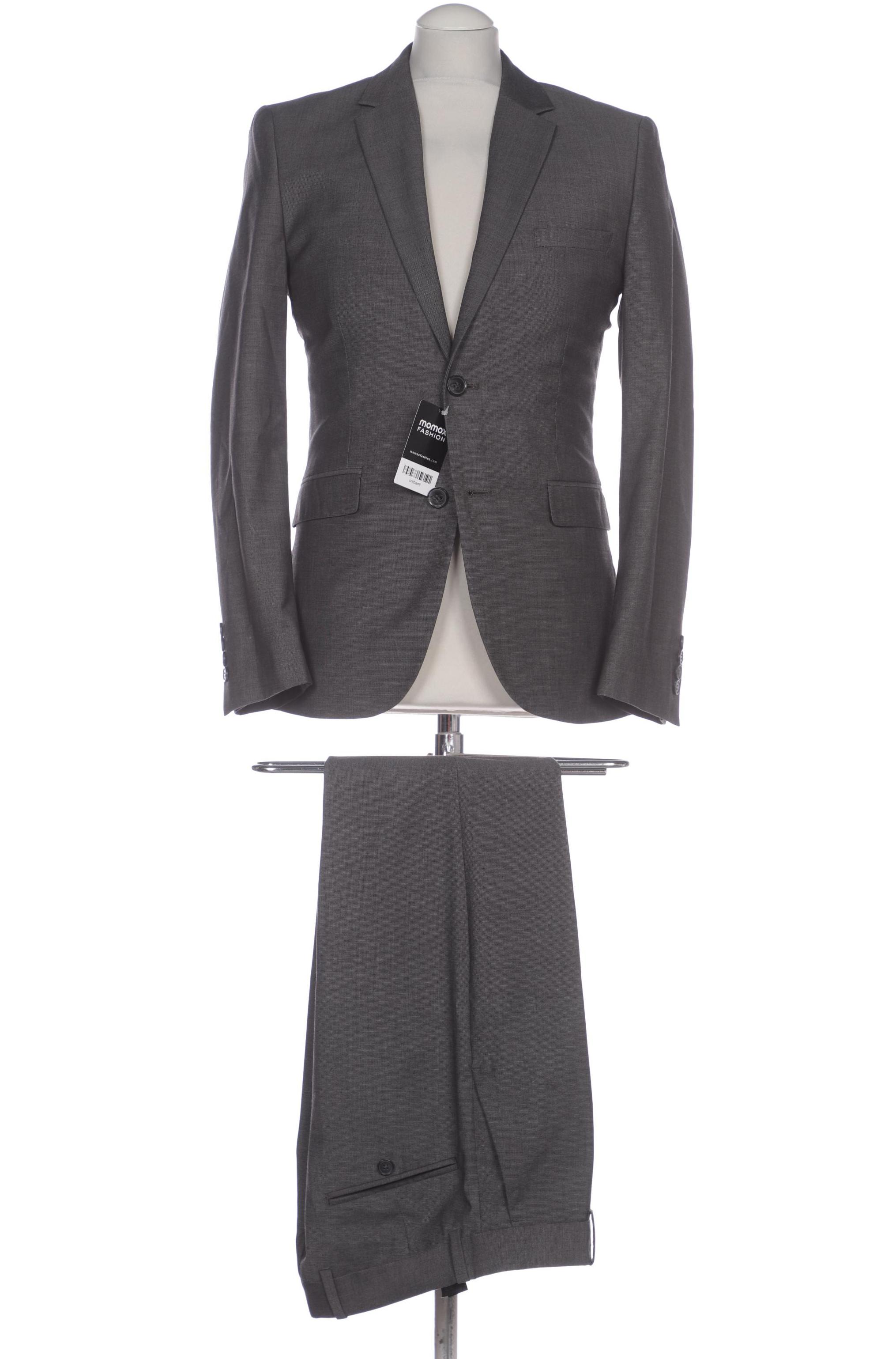 

H&M Herren Anzug, grau, Gr. 44