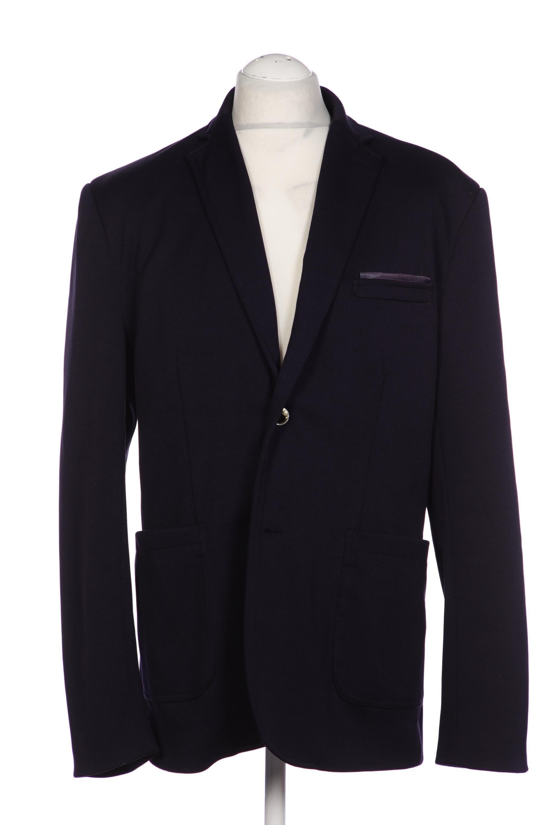 

H&M Herren Sakko, marineblau, Gr. 54