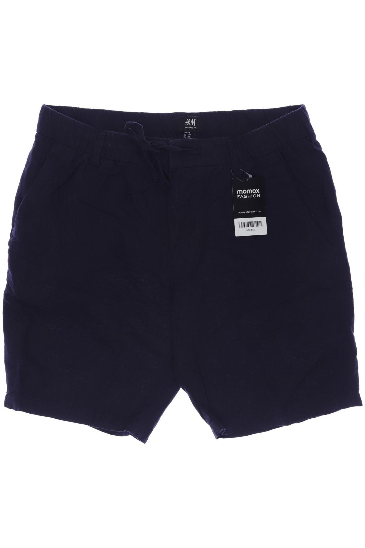 

H&M Herren Shorts, marineblau, Gr. 48