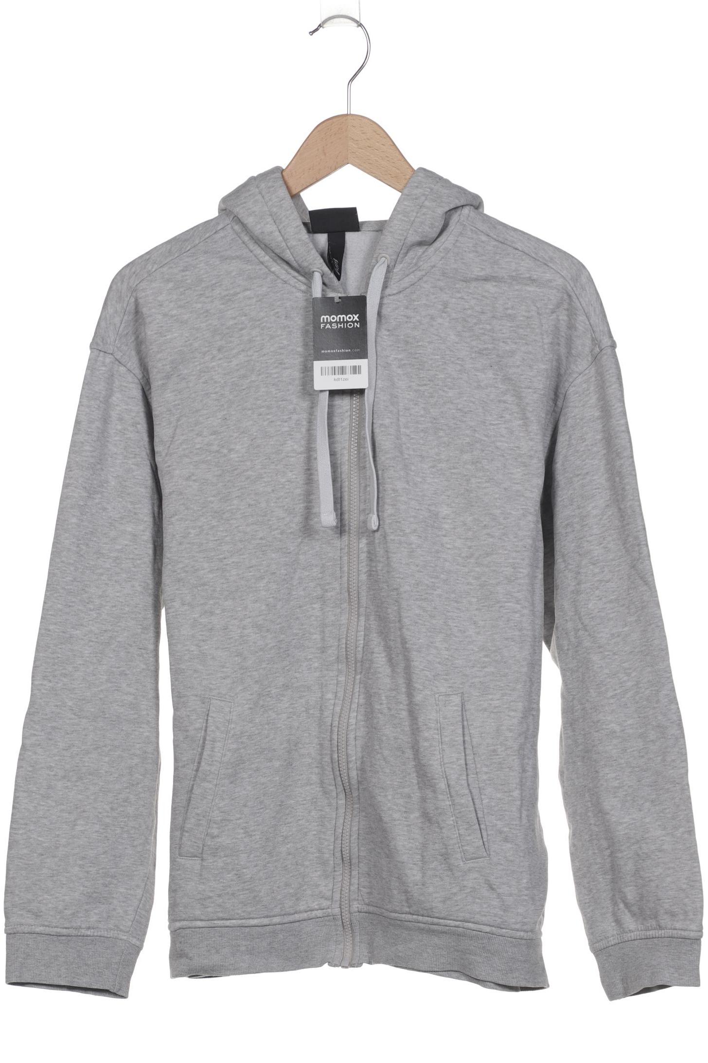 

H&M Herren Kapuzenpullover, grau, Gr. 52