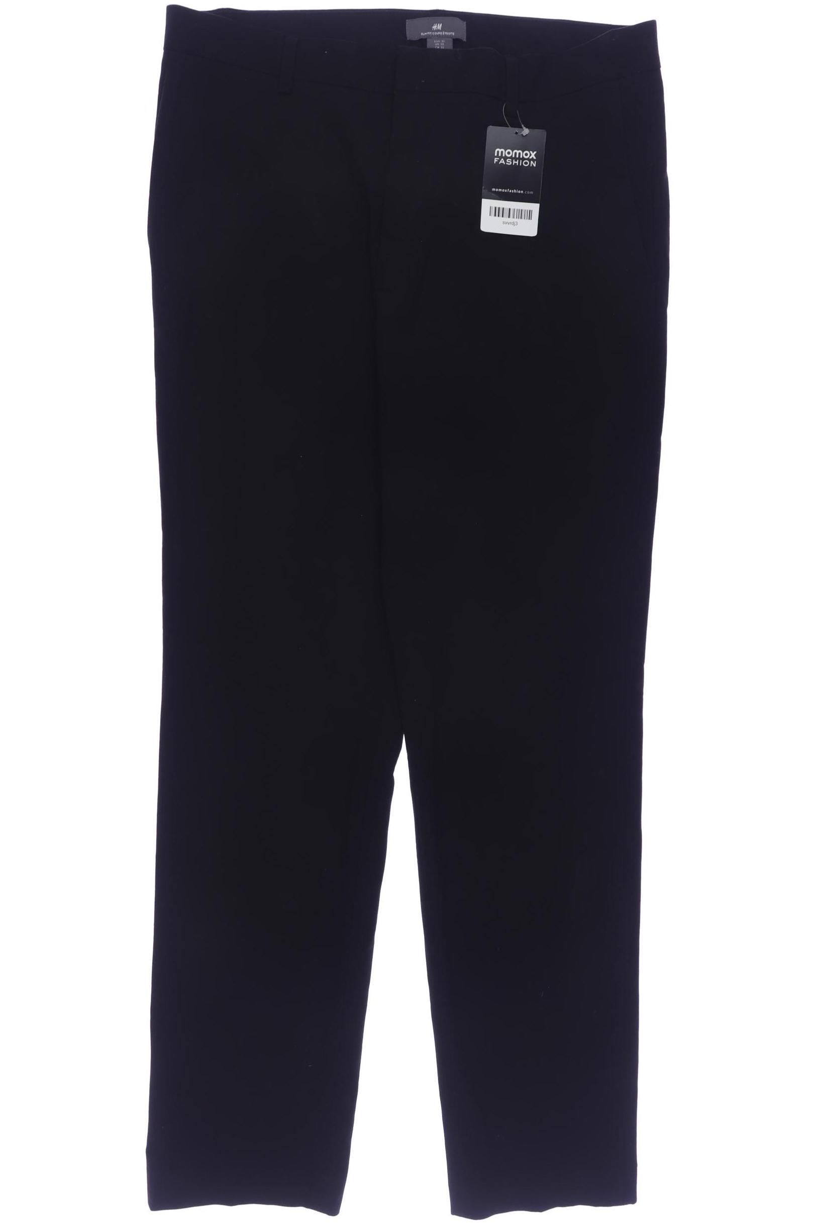 

H&M Herren Stoffhose, schwarz, Gr. 32