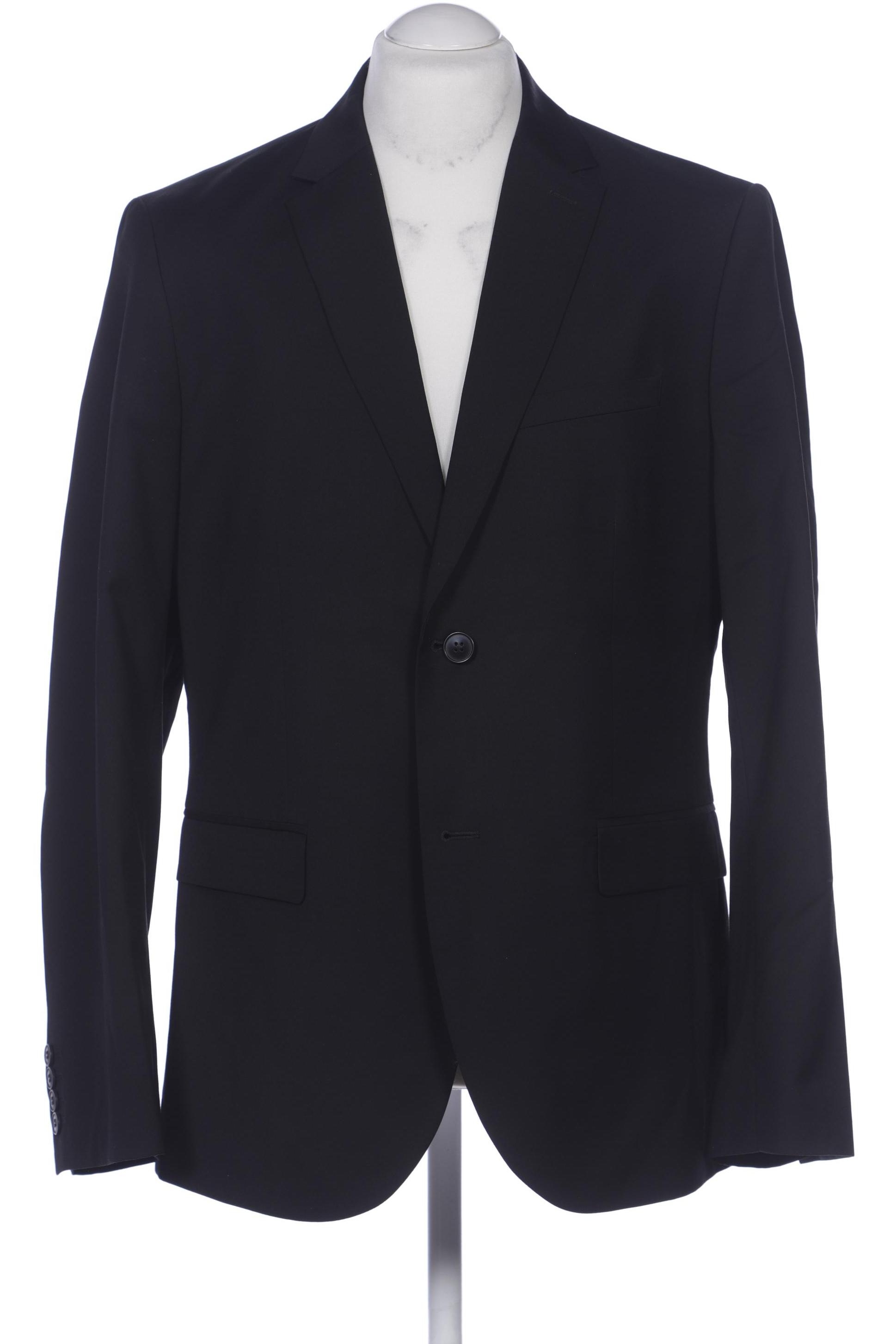 

H&M Herren Sakko, schwarz, Gr. 54