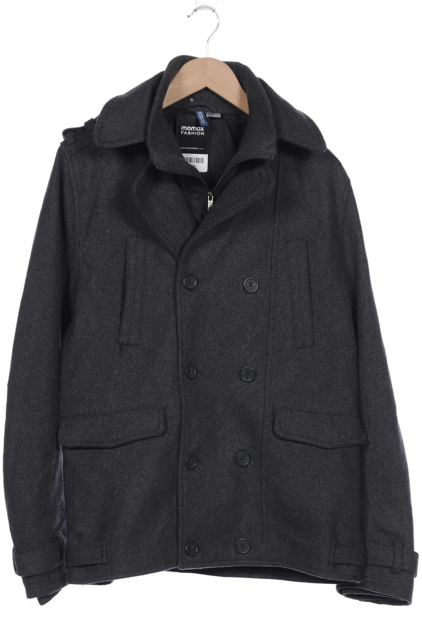 

H&M Herren Jacke, grau, Gr. 48