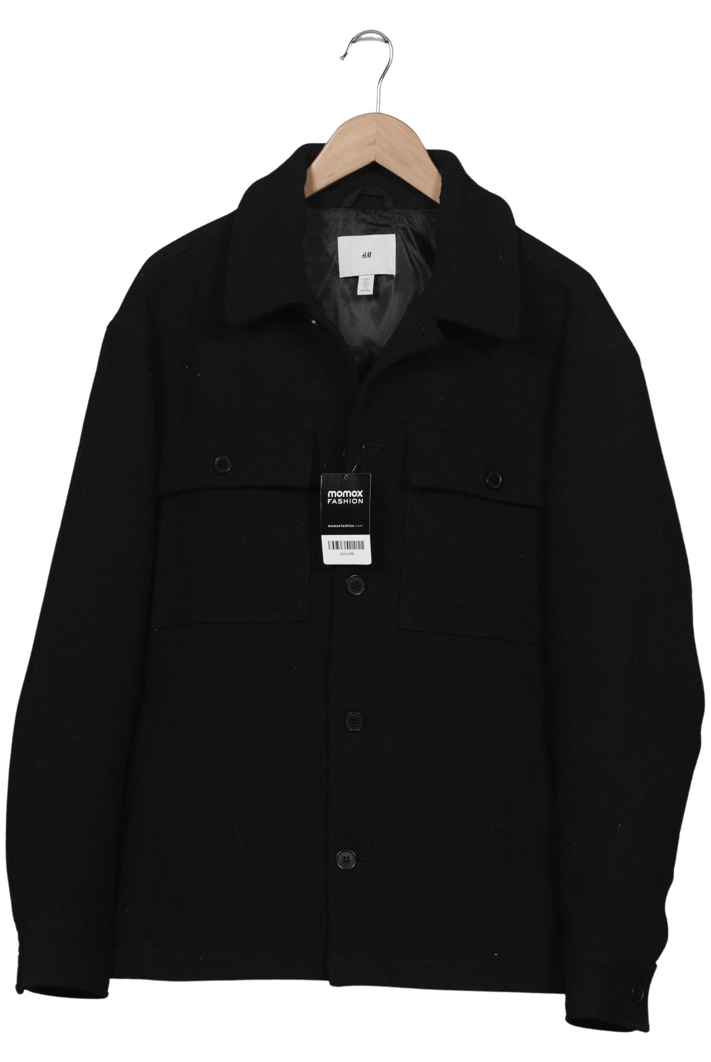 

H&M Herren Jacke, schwarz, Gr. 52