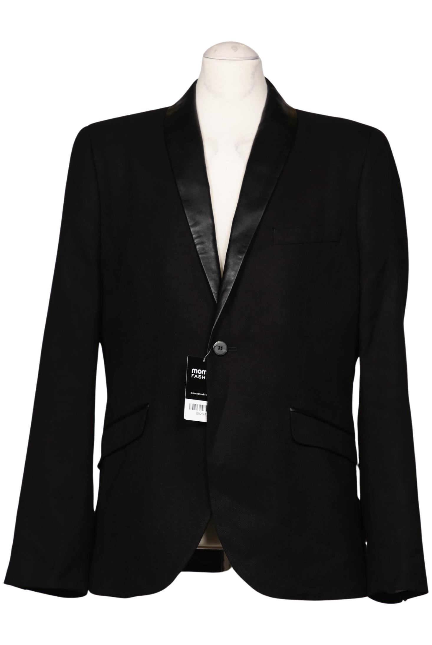 

H&M Herren Sakko, schwarz, Gr. 54