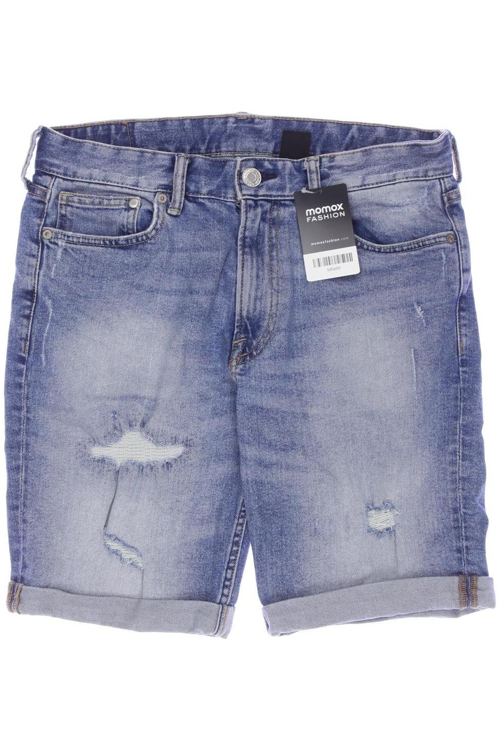 

H&M Herren Shorts, blau, Gr. 30