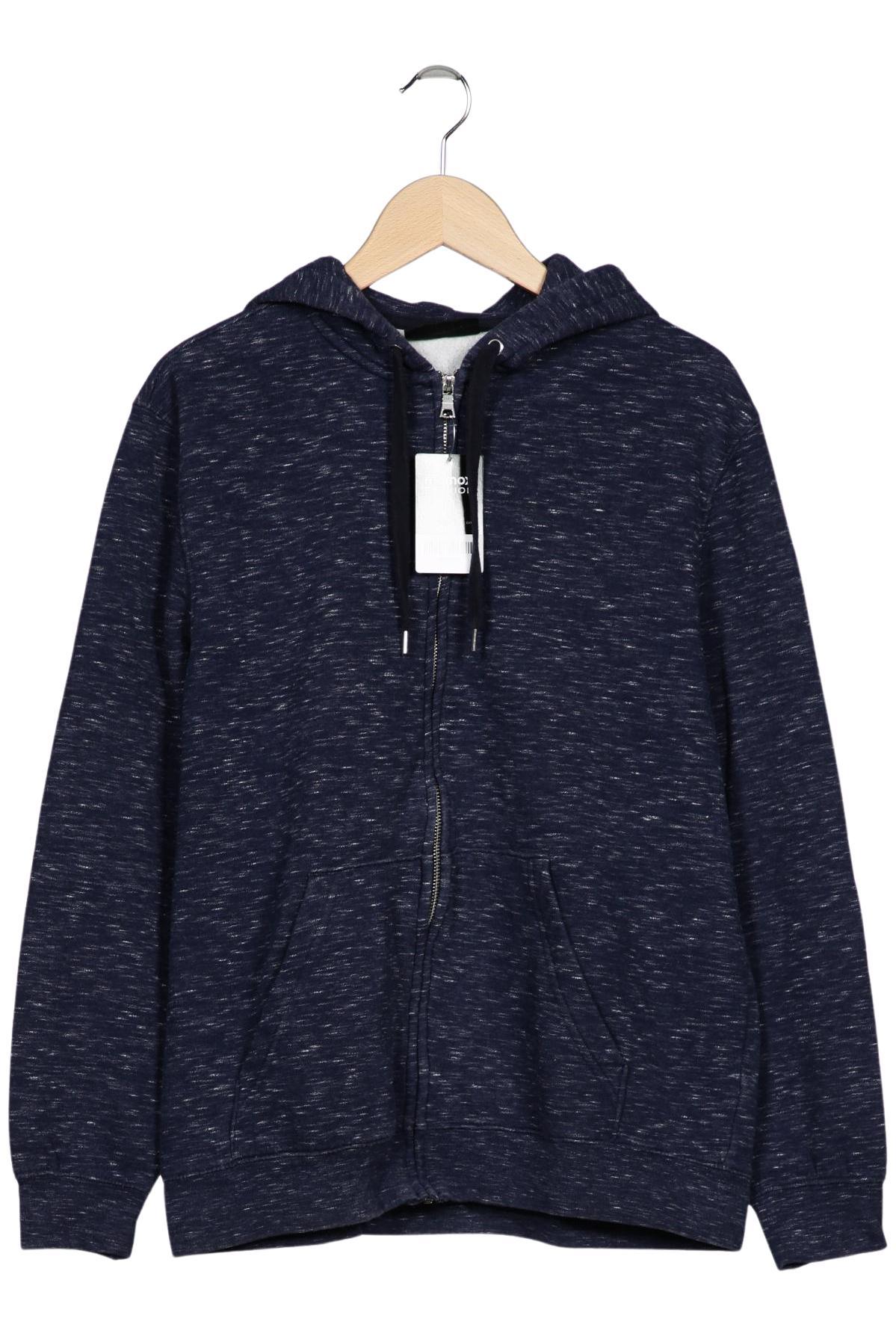 

H&M Herren Kapuzenpullover, marineblau, Gr. 48