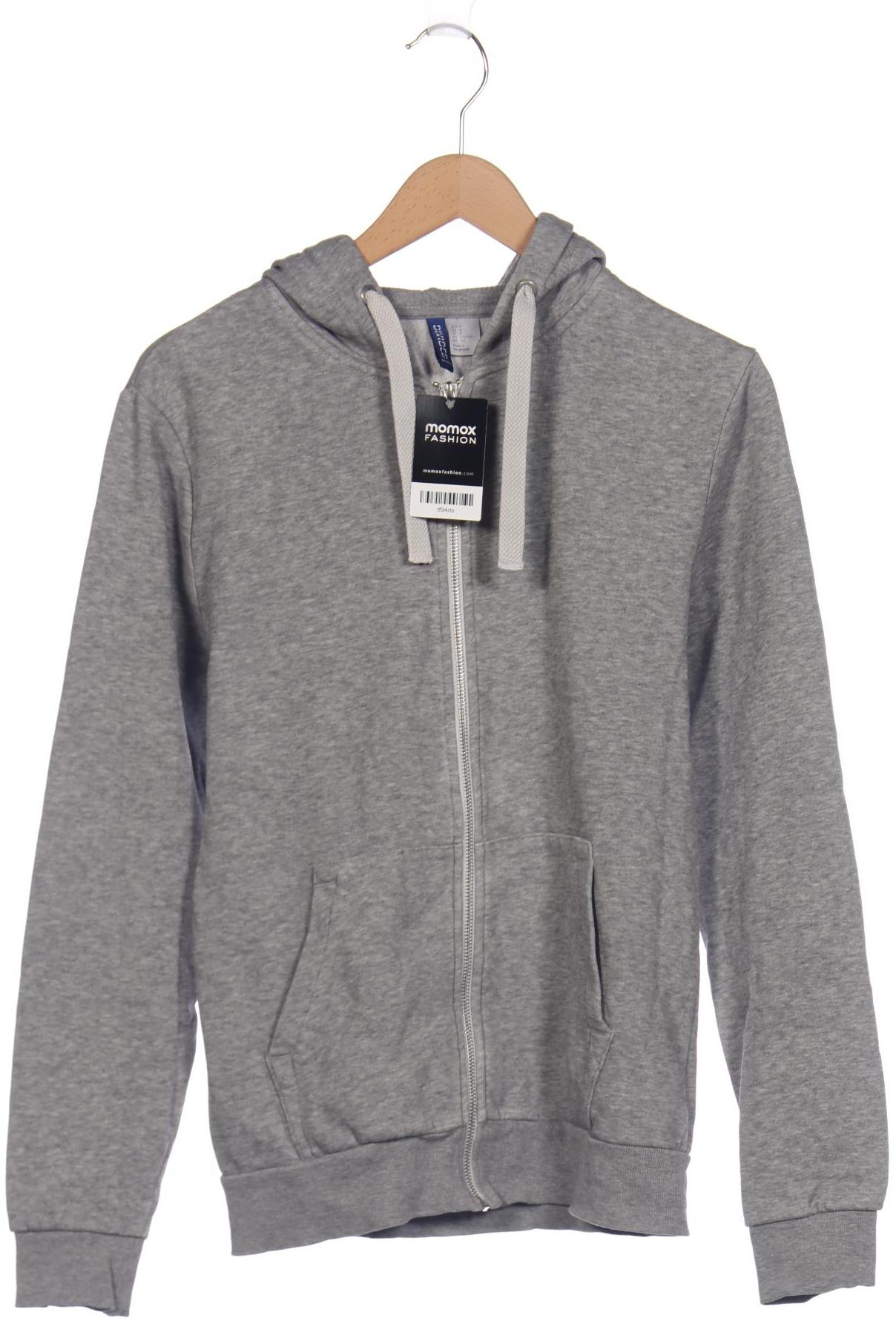 

H&M Herren Kapuzenpullover, grau