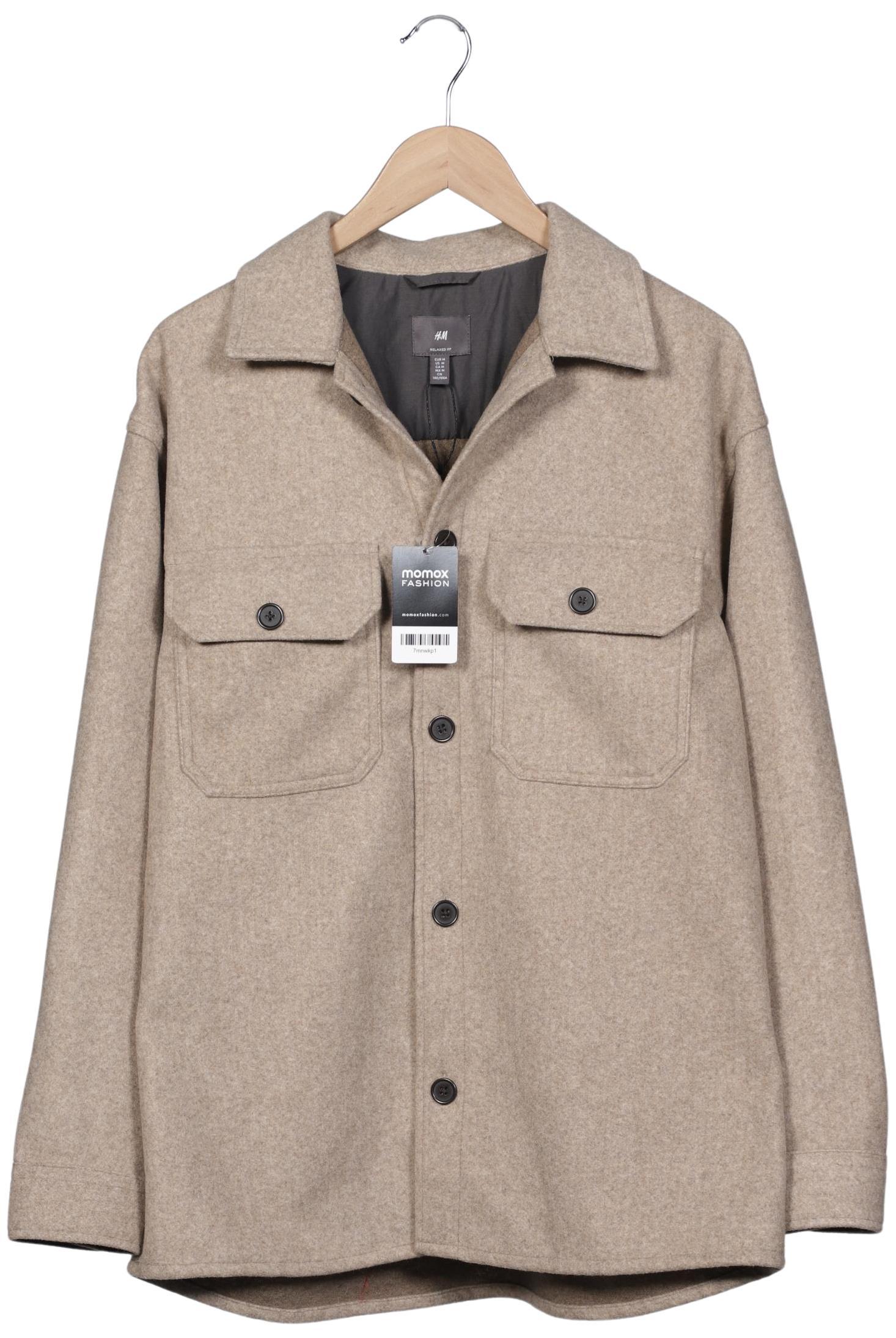 

H&M Herren Jacke, beige, Gr. 48