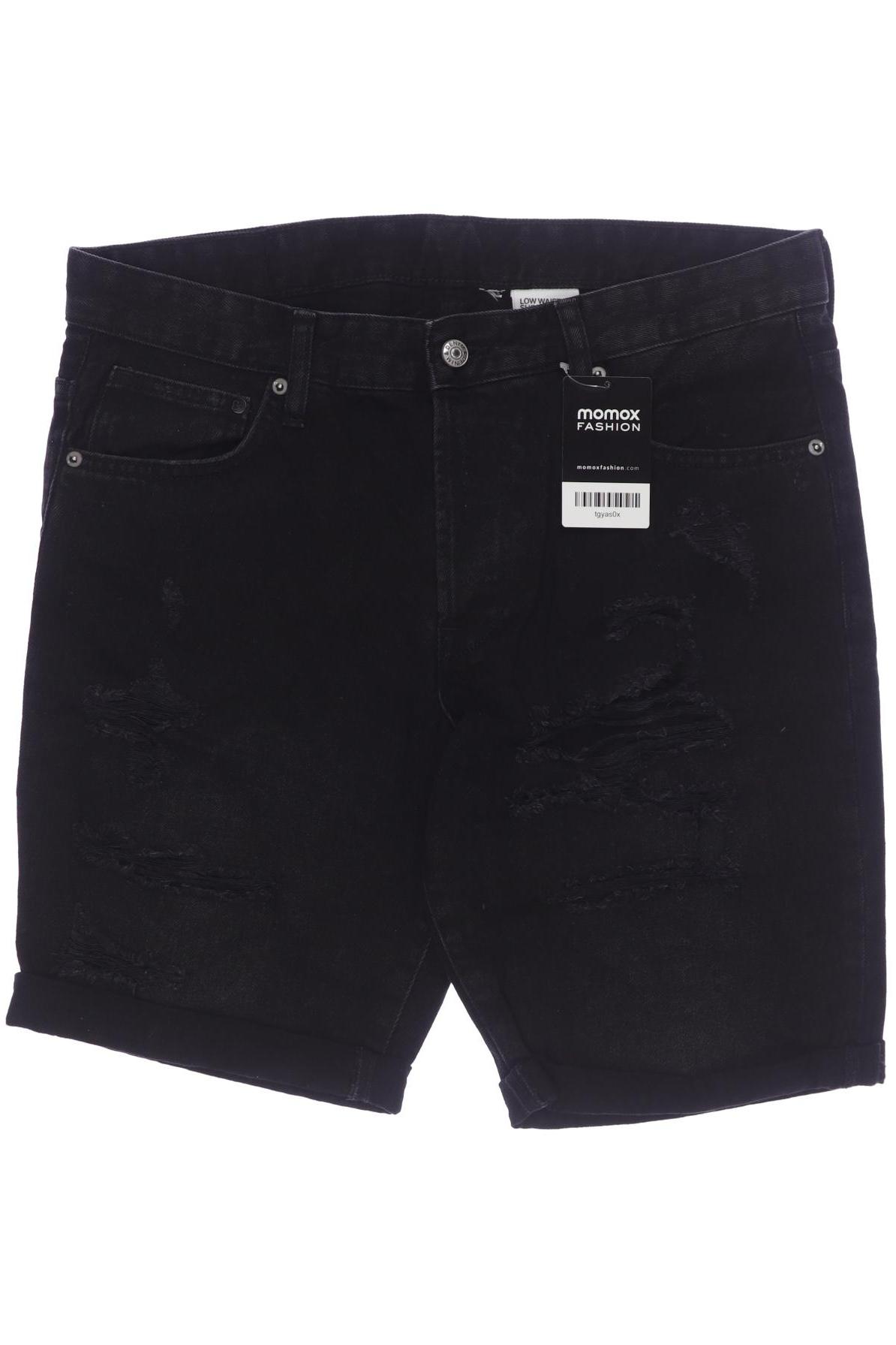 

H&M Herren Shorts, schwarz, Gr. 32