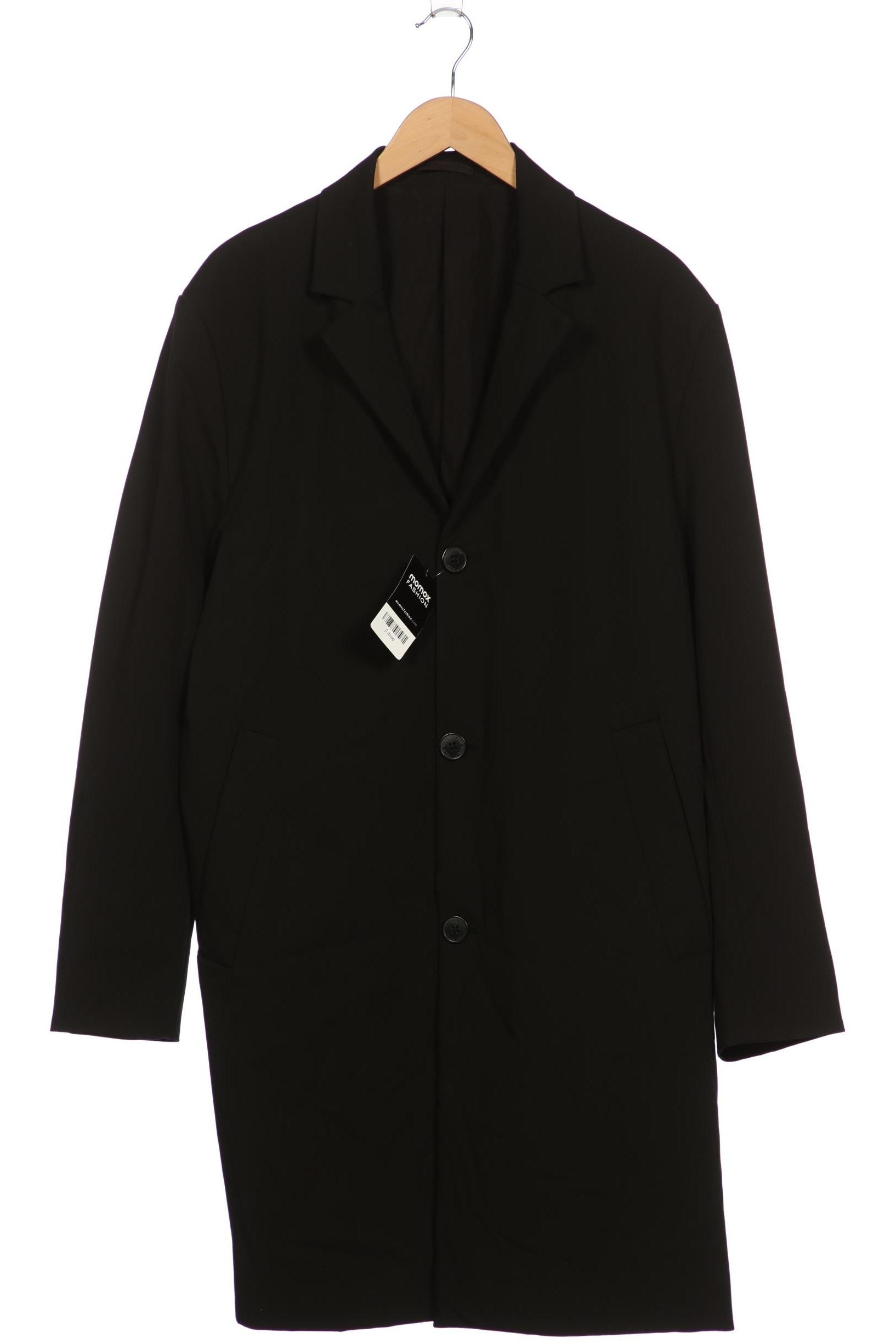 

H&M Herren Mantel, schwarz, Gr. 58