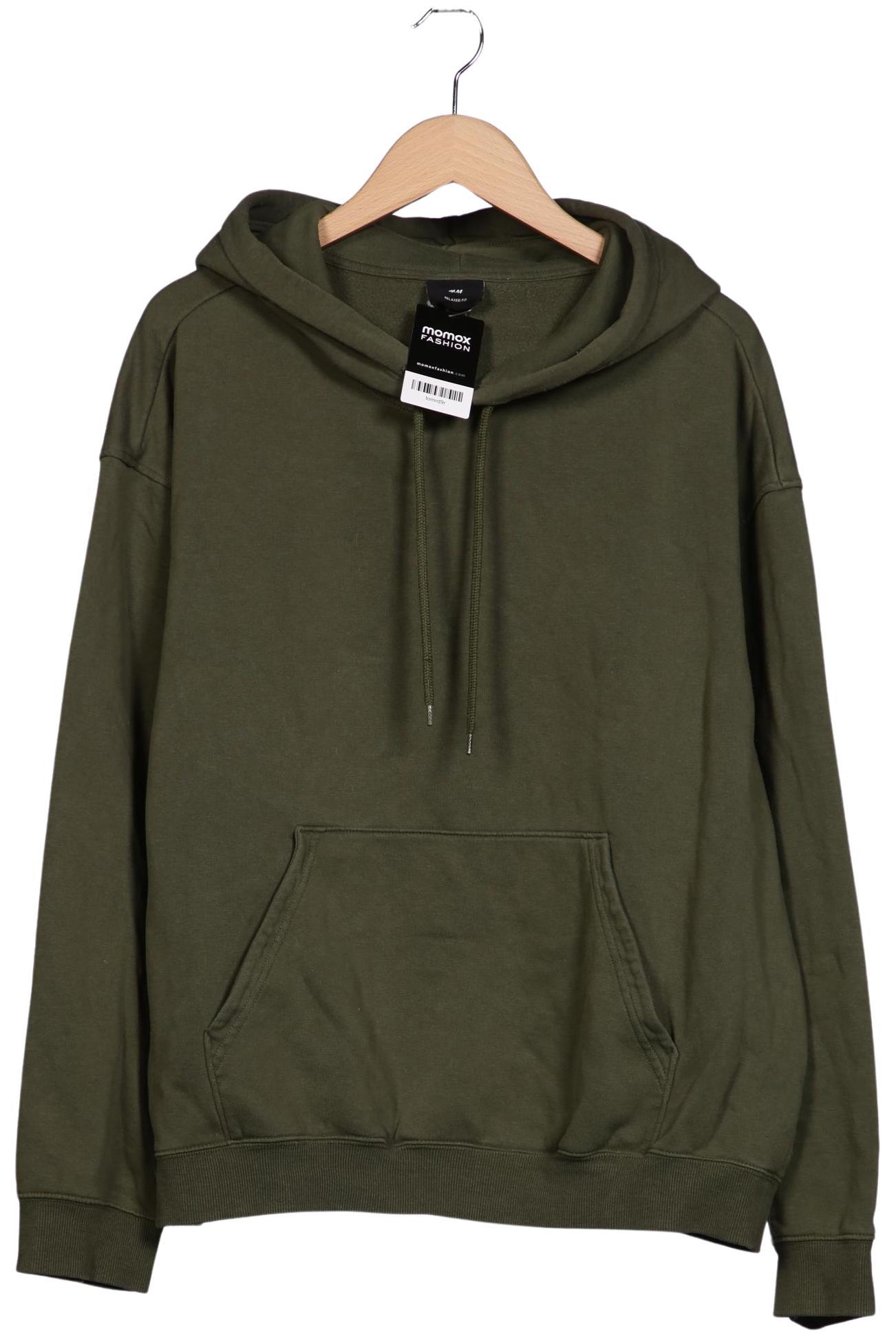 

H&M Herren Kapuzenpullover, grün, Gr. 54