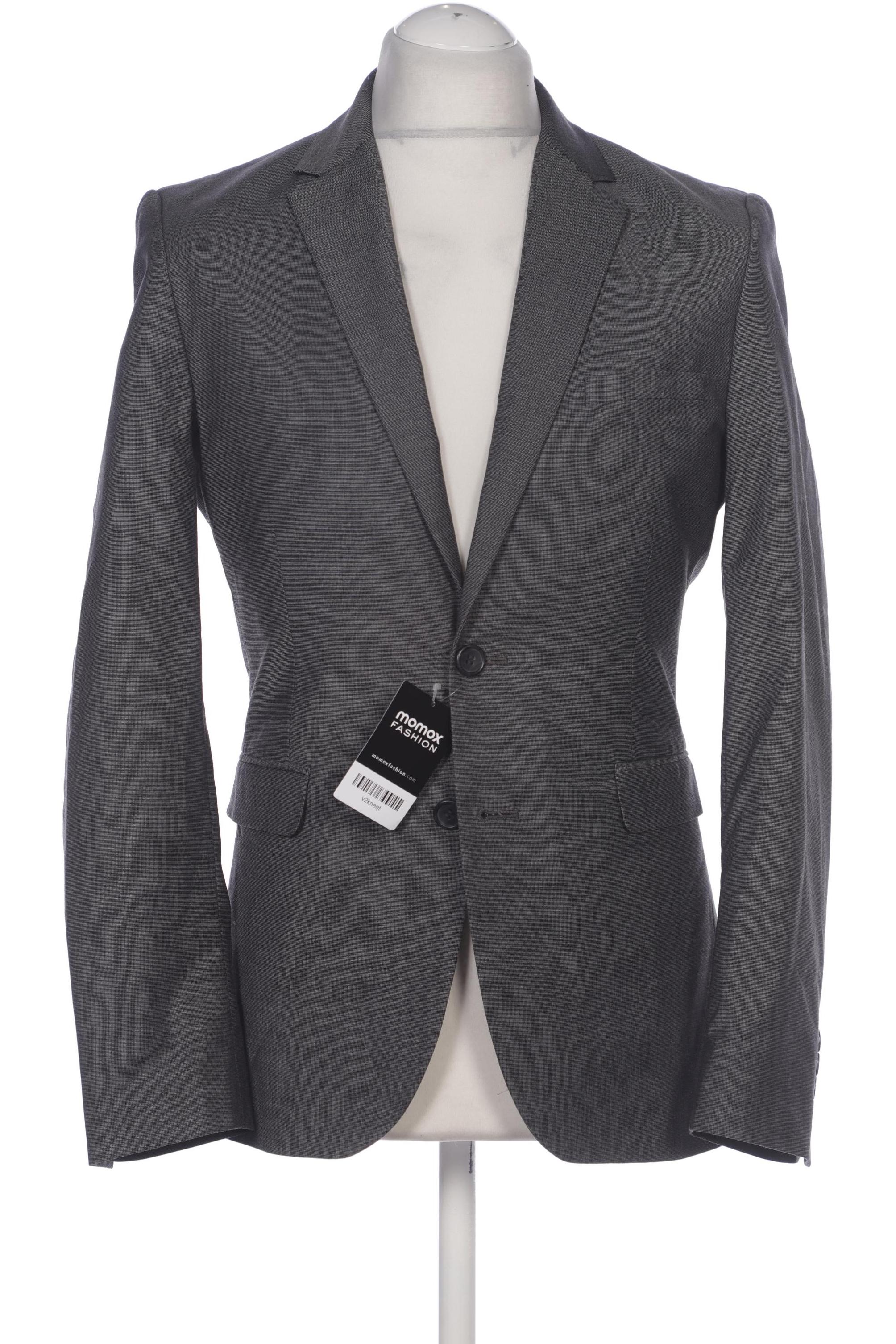 

H&M Herren Sakko, grau, Gr. 46