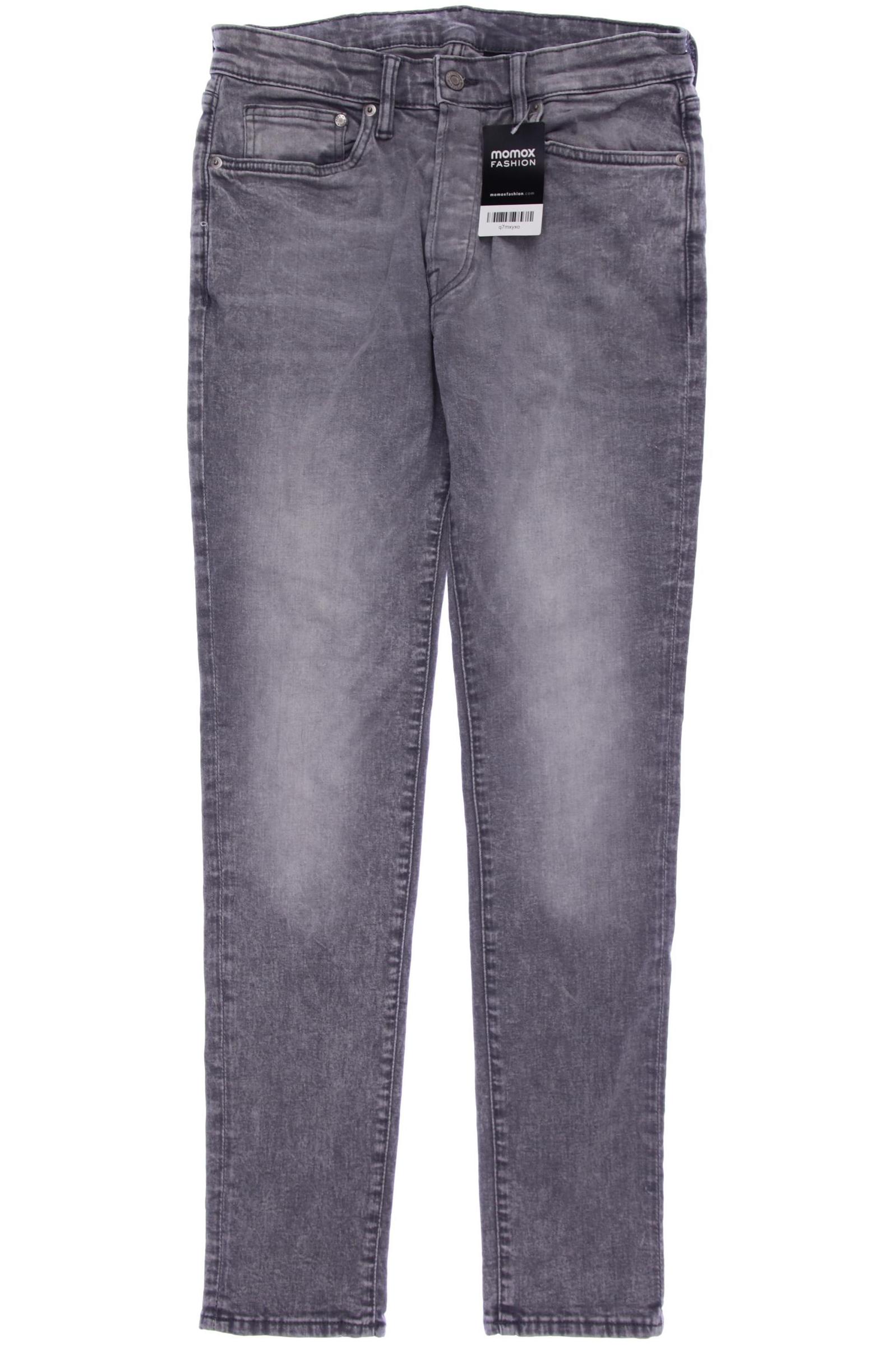 

H&M Herren Jeans, grau, Gr. 31